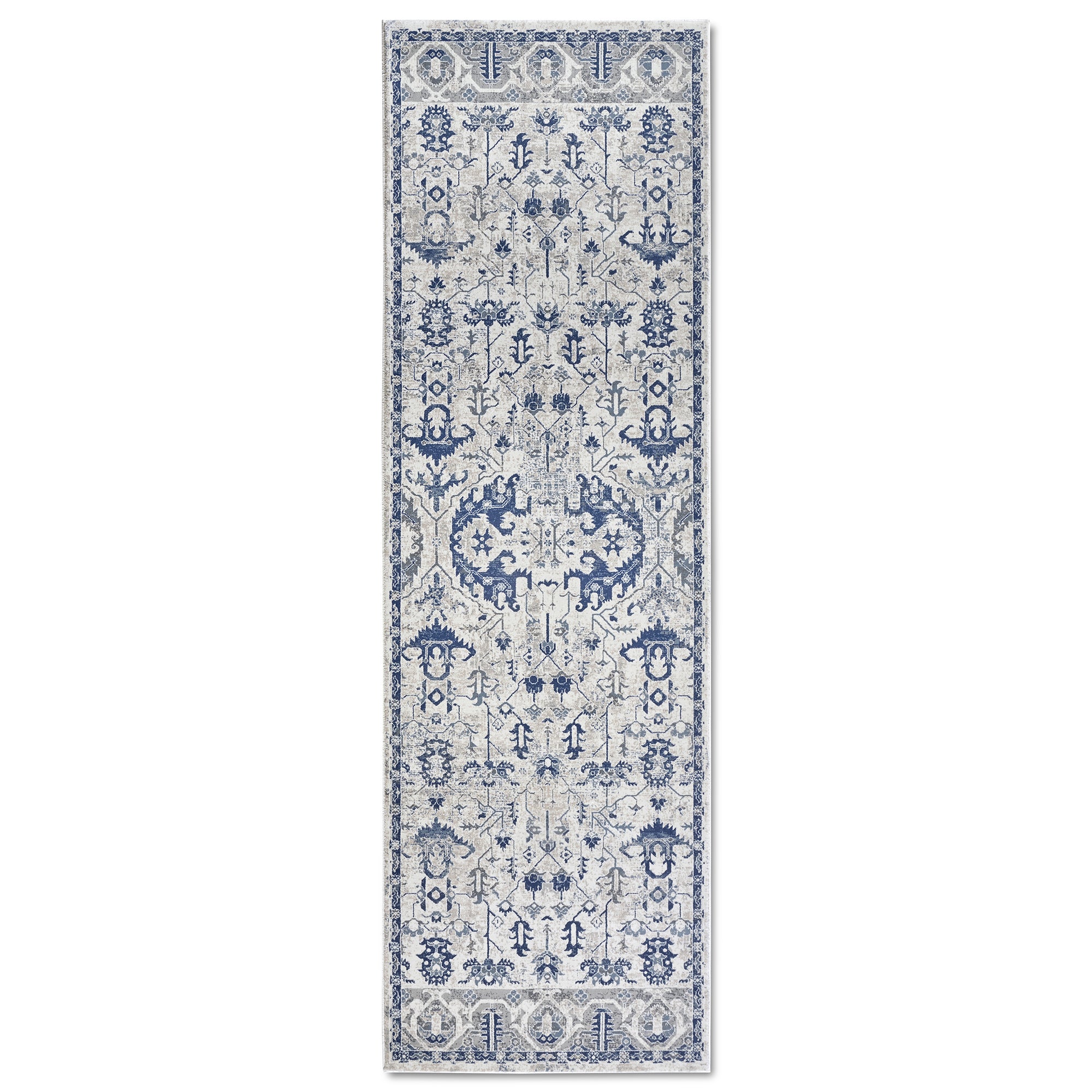 Tapis Vintage EMMANUEL Crème et Bleu - Villeroy & Boch – STUDIO DECO