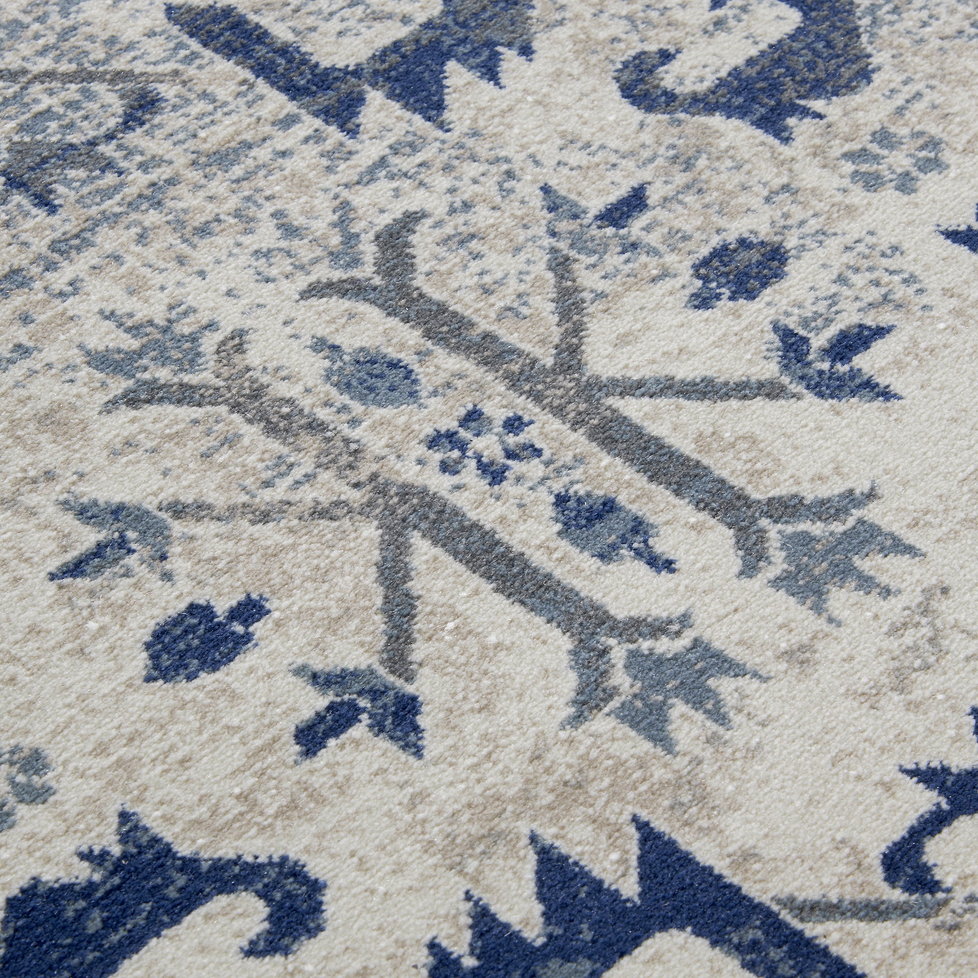 Tapis Vintage EMMANUEL Crème et Bleu - Villeroy & Boch – STUDIO DECO