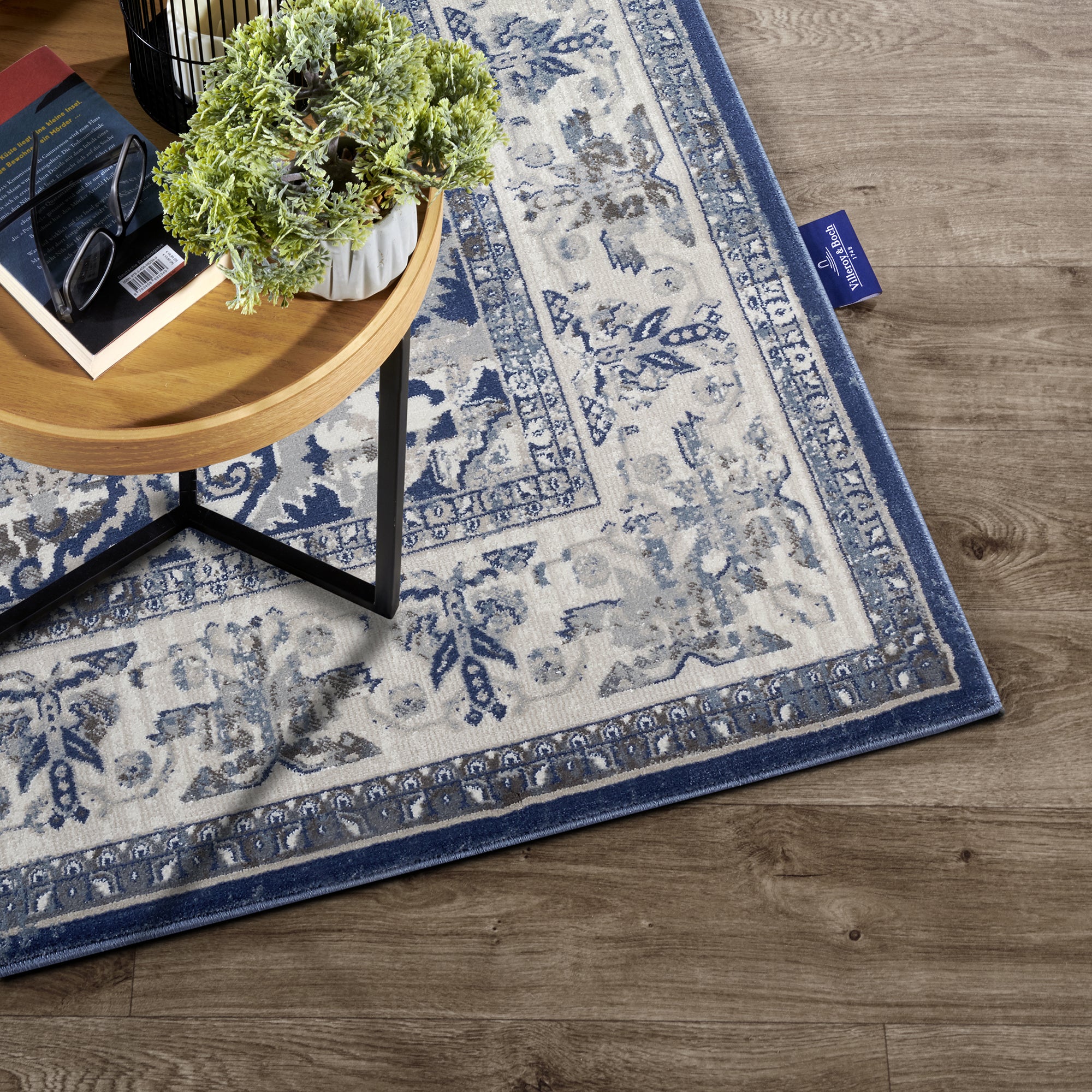 Tapis Vintage GABRIELLE Bleu - Villeroy & Boch – STUDIO DECO