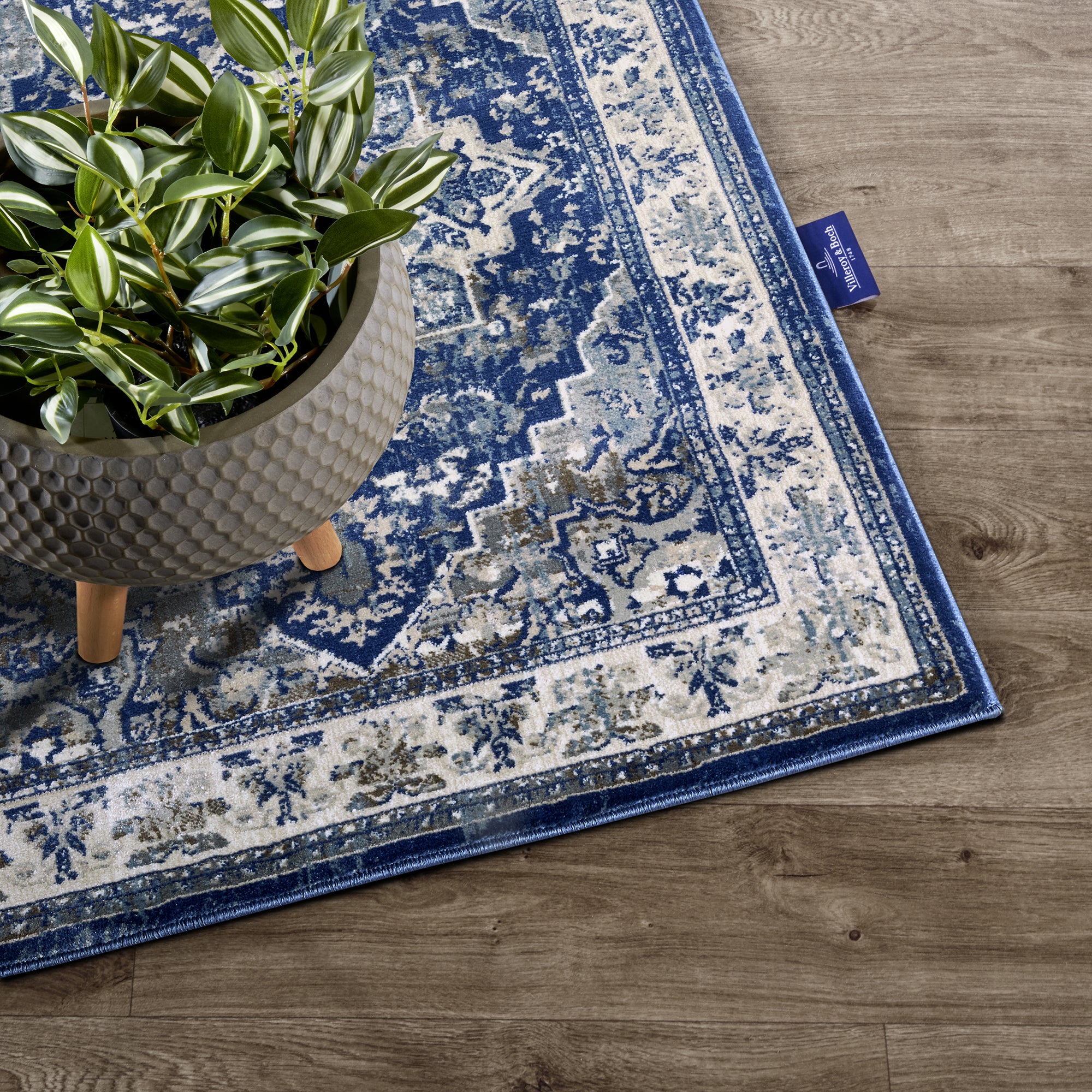 Tapis Vintage GABRIELLE Bleu - Villeroy & Boch – STUDIO DECO