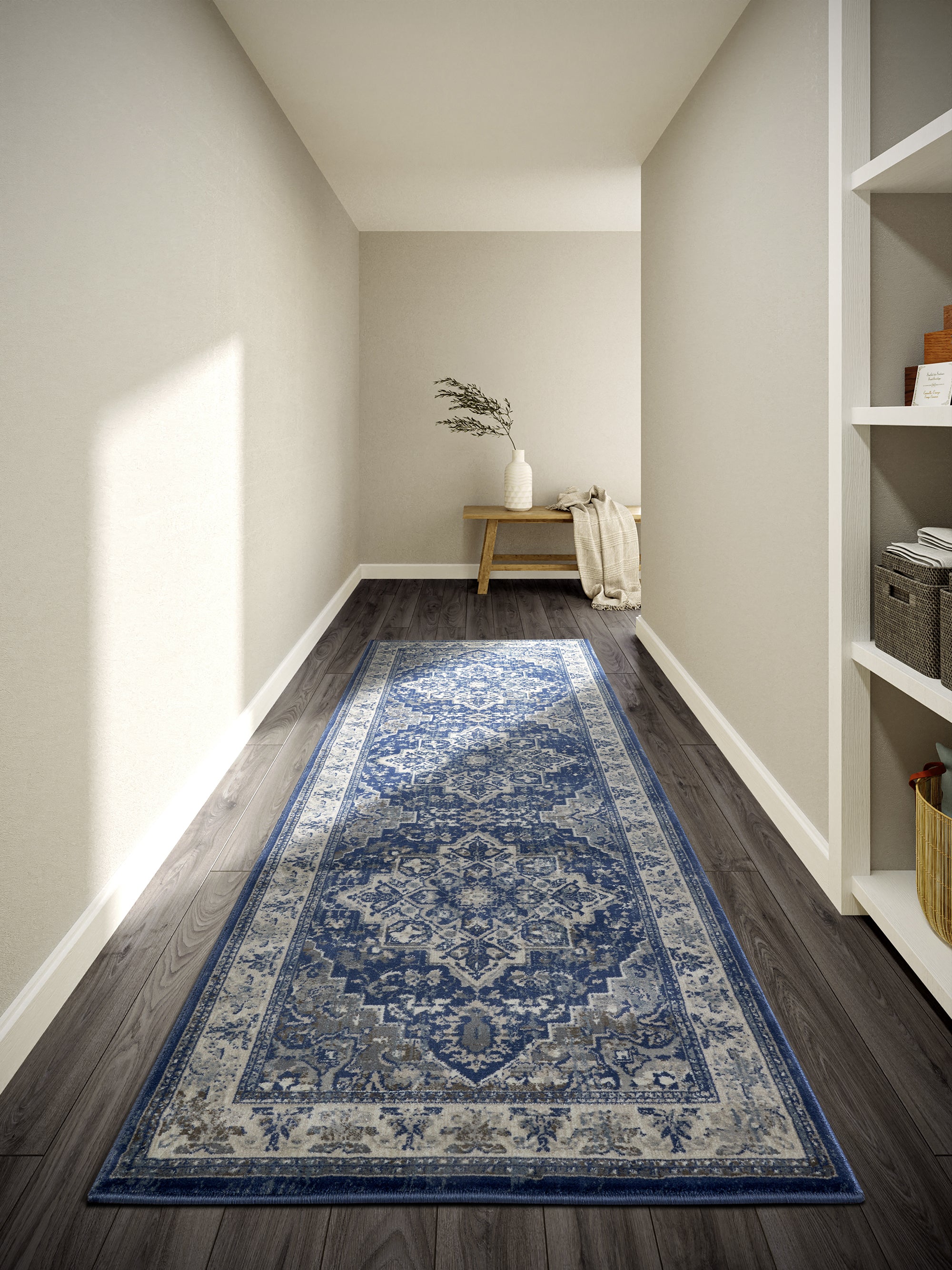 Tapis Vintage GABRIELLE Bleu - Villeroy & Boch – STUDIO DECO