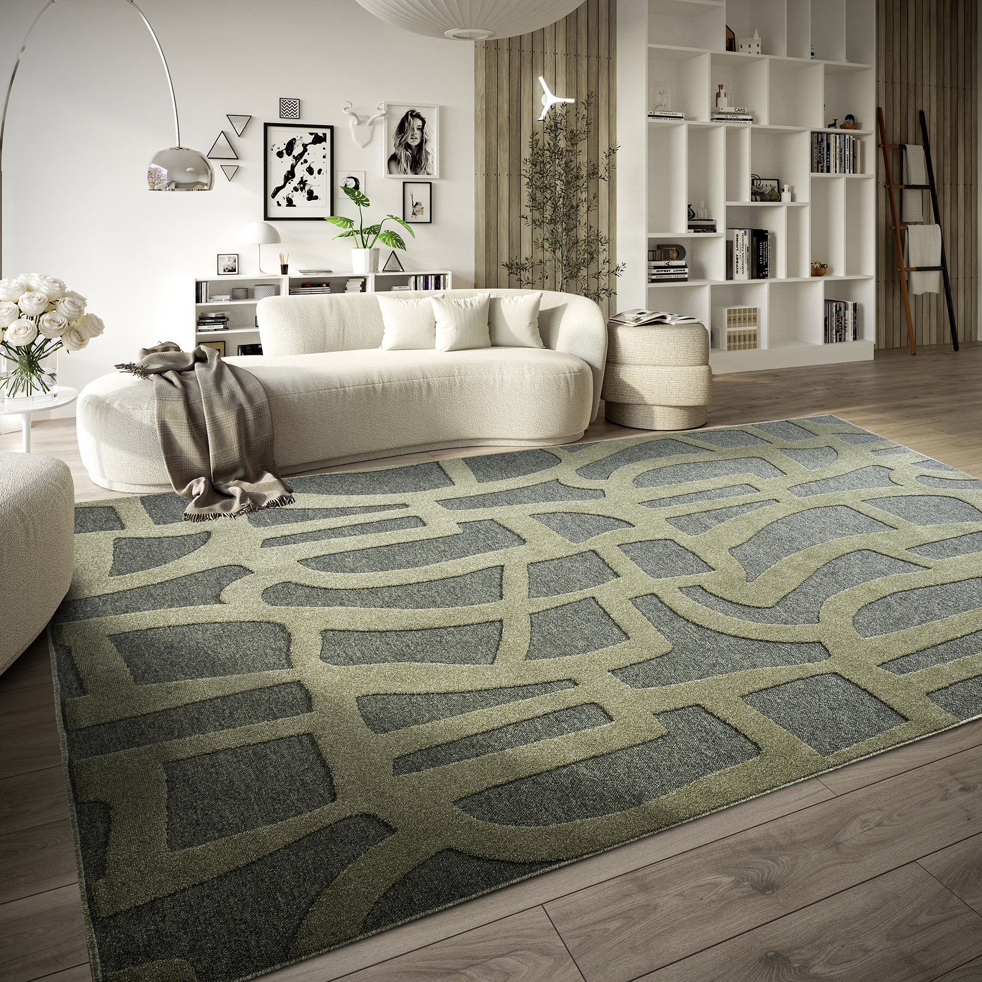 Tapis à relief Thessa Vert Jungle - Villeroy & Boch – STUDIO DECO