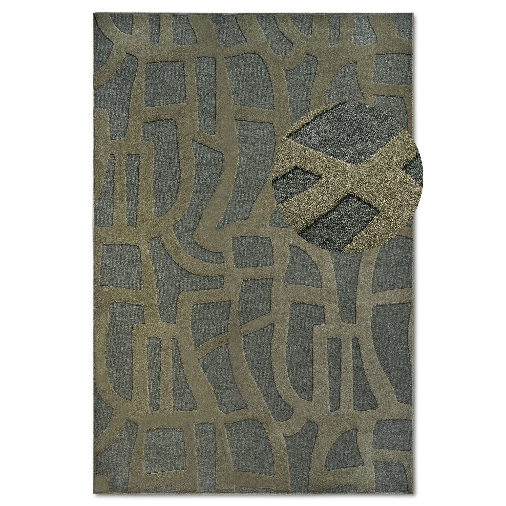 Tapis à relief Thessa Vert Jungle - Villeroy & Boch – STUDIO DECO