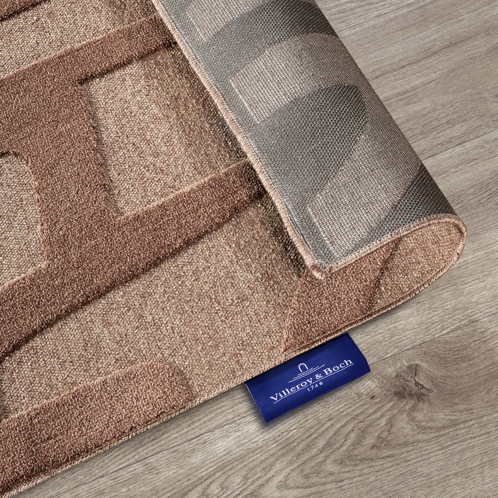 Tapis à poils ras Thessa Cuivre - Villeroy &amp; Boch – STUDIO DECO