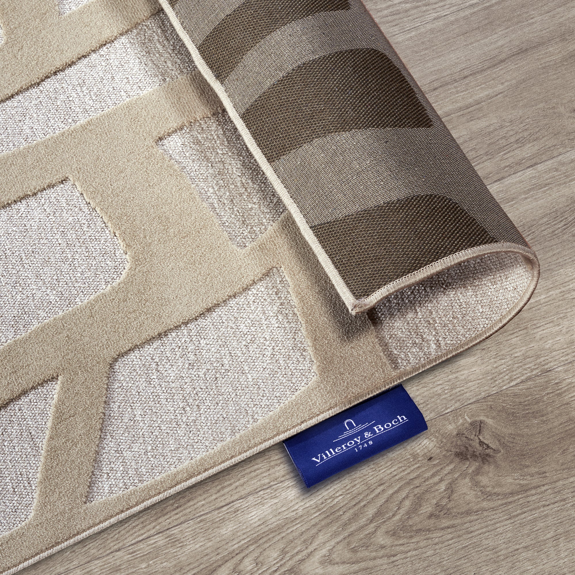 Tapis à poils ras Thessa Crème - Villeroy &amp; Boch – STUDIO DECO