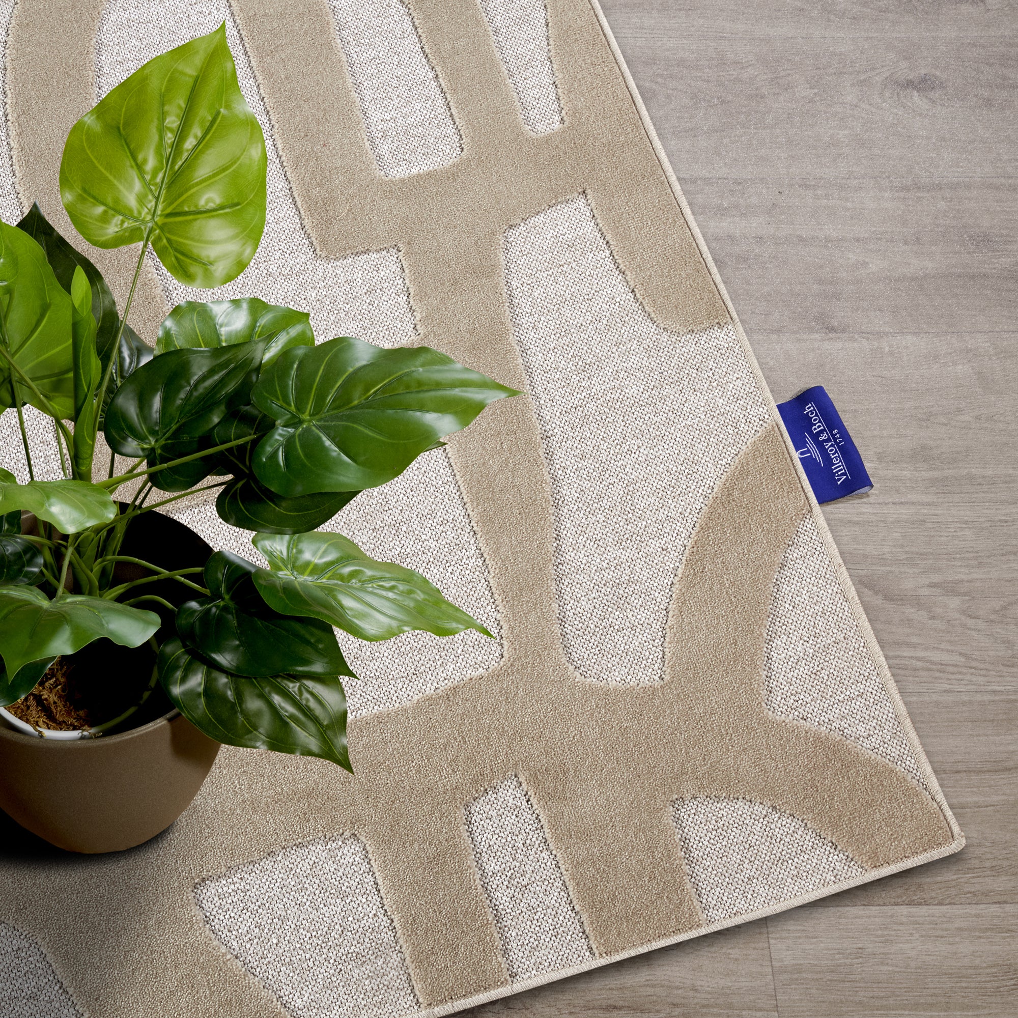 Tapis à poils ras Thessa Crème - Villeroy & Boch – STUDIO DECO