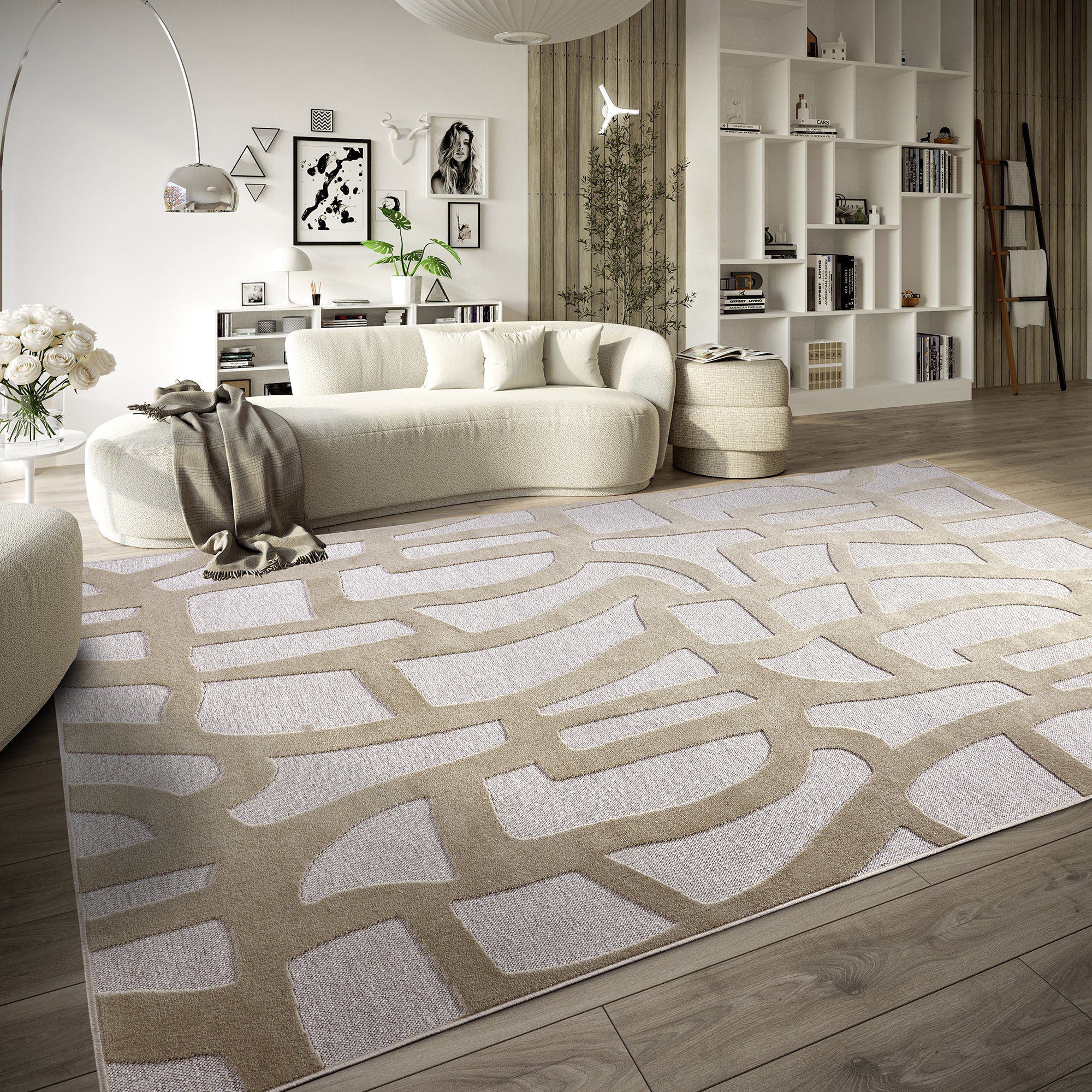 Tapis à poils ras Thessa Crème - Villeroy & Boch – STUDIO DECO