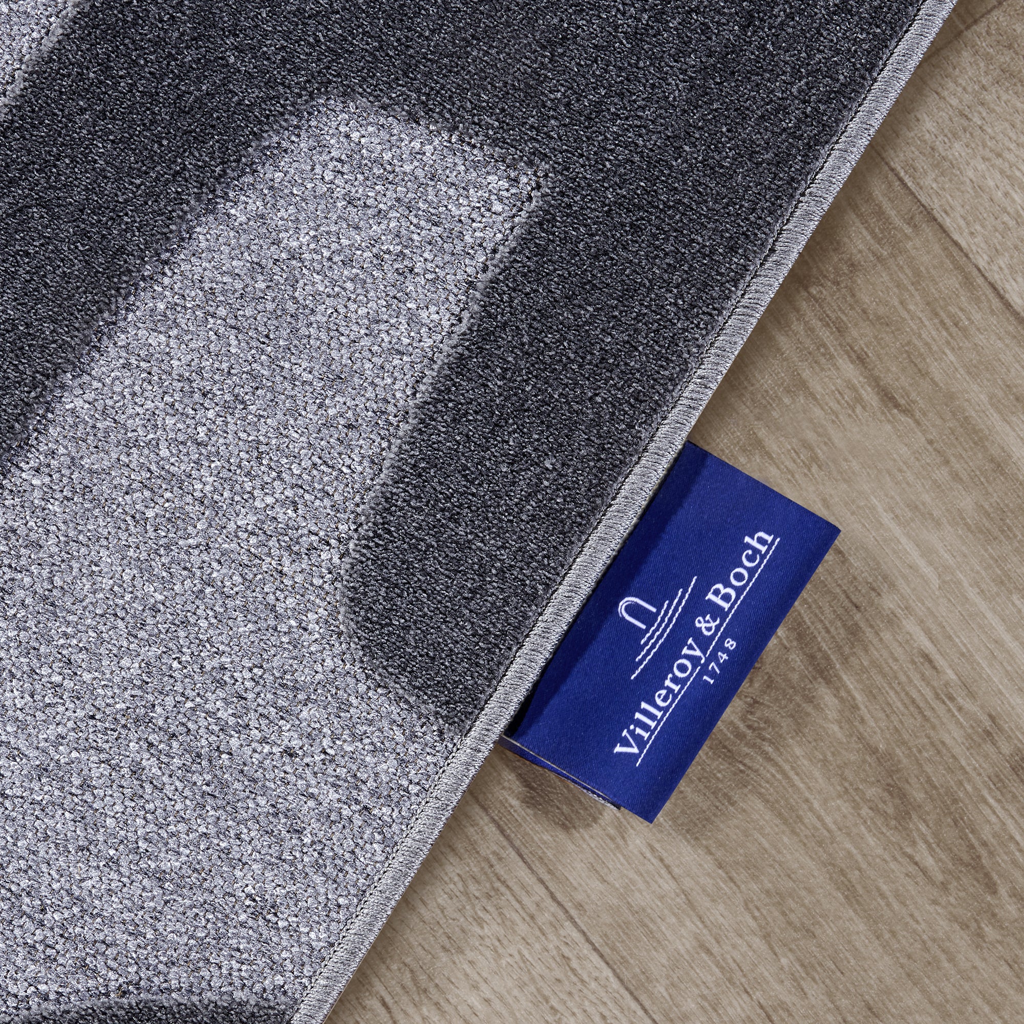 Tapis à poils ras Thessa Anthracite - Villeroy & Boch – STUDIO DECO
