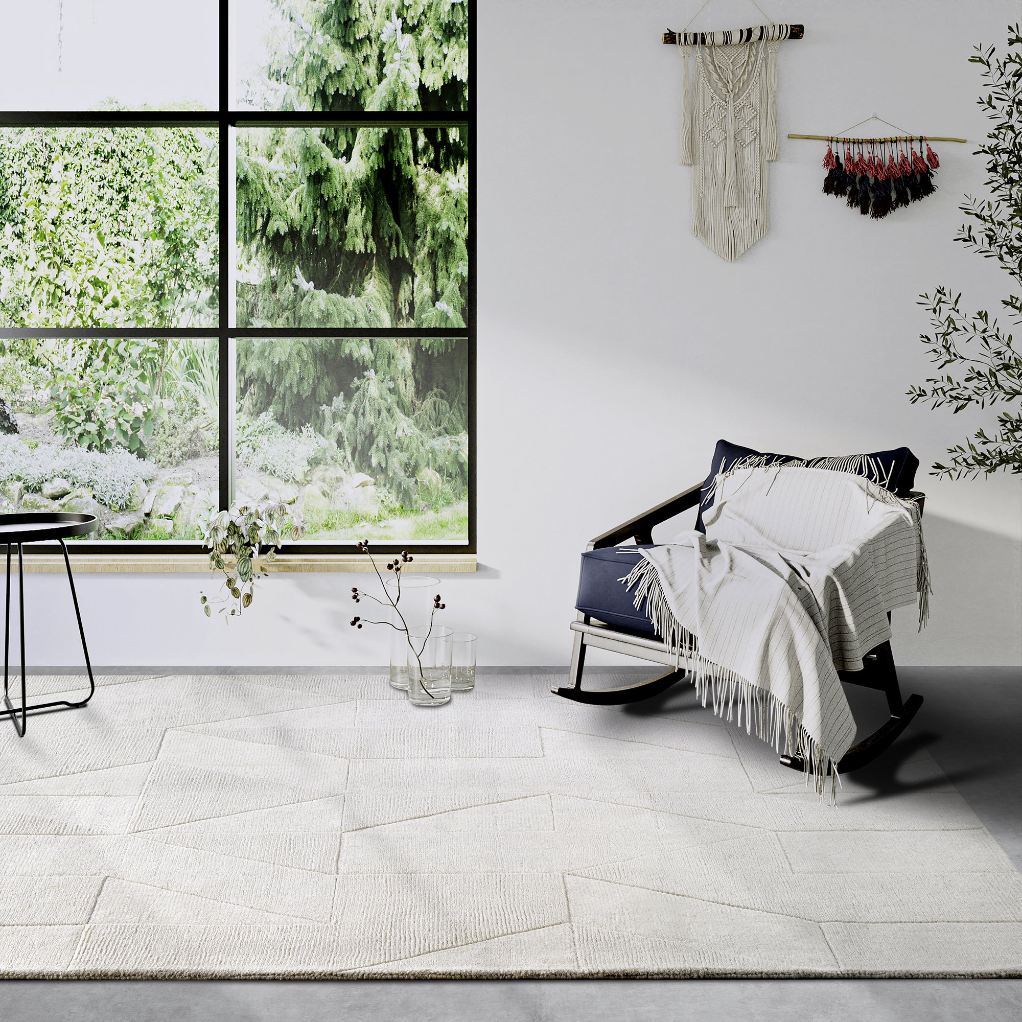 Tapis tissé à la main en laine Crème - Villeroy & Boch – STUDIO DECO