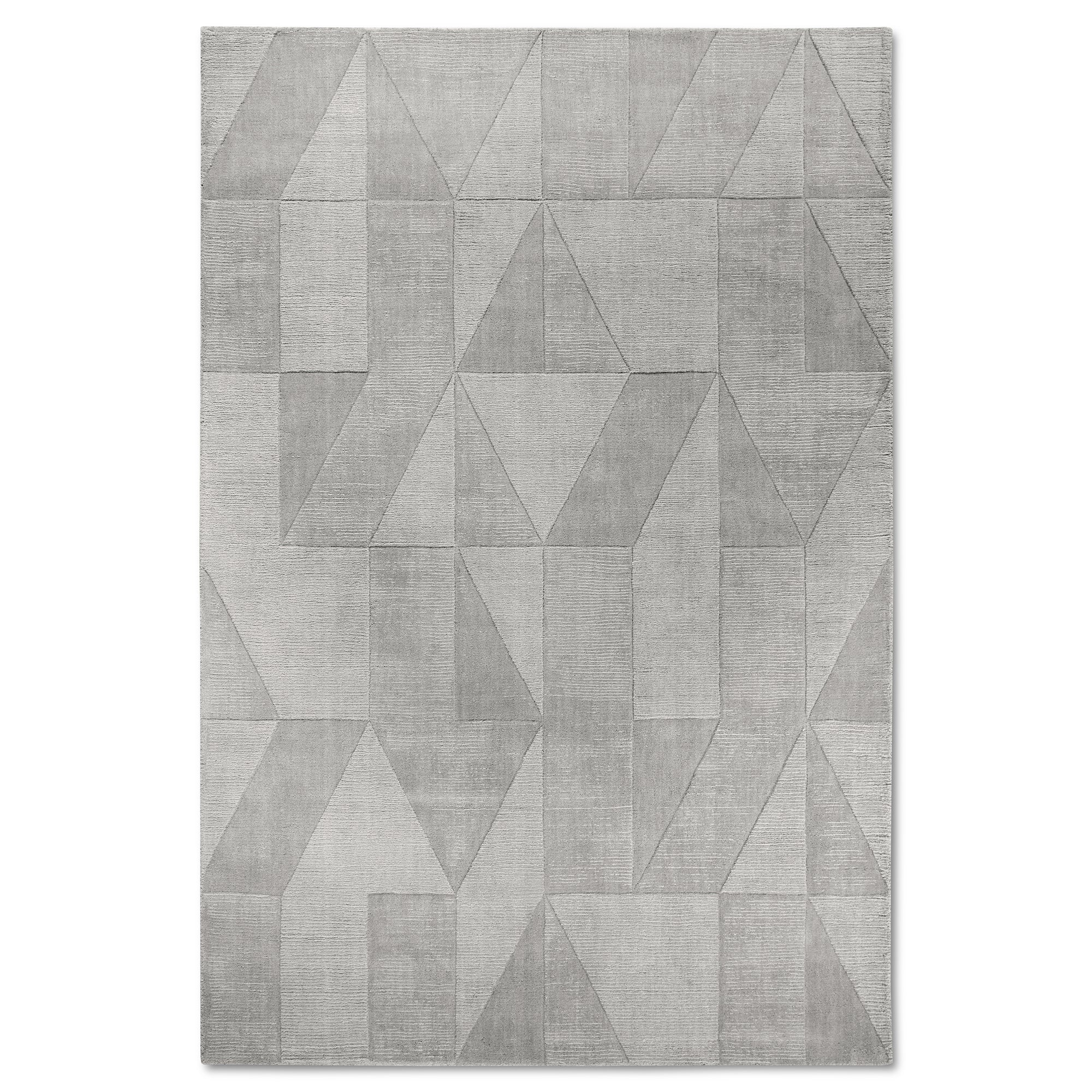 Tapis tissé à la main en laine Gris - Villeroy &amp; Boch – STUDIO DECO