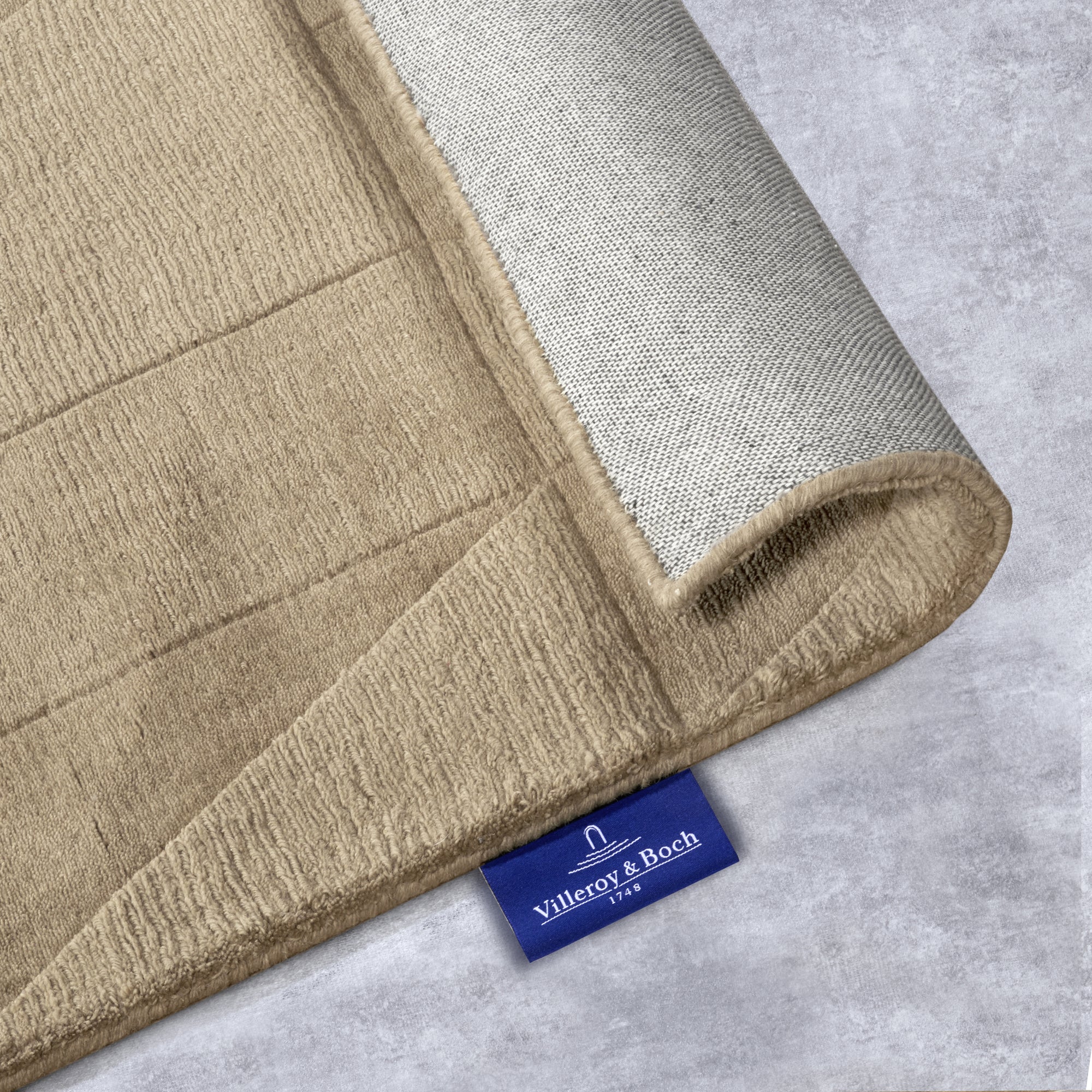 Tapis tissé à la main en laine Marron - Villeroy &amp; Boch – STUDIO DECO