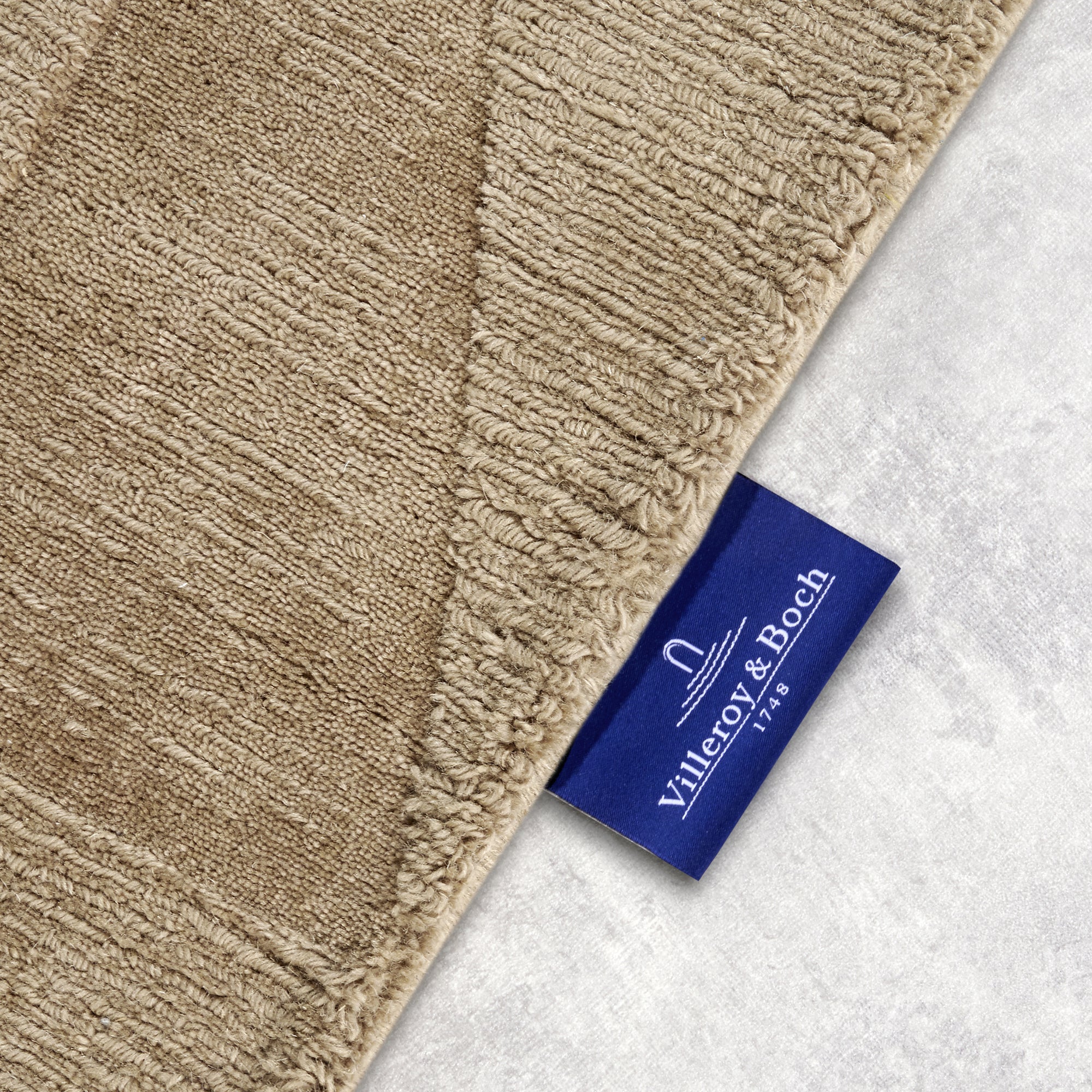 Tapis tissé à la main en laine Marron - Villeroy & Boch – STUDIO DECO