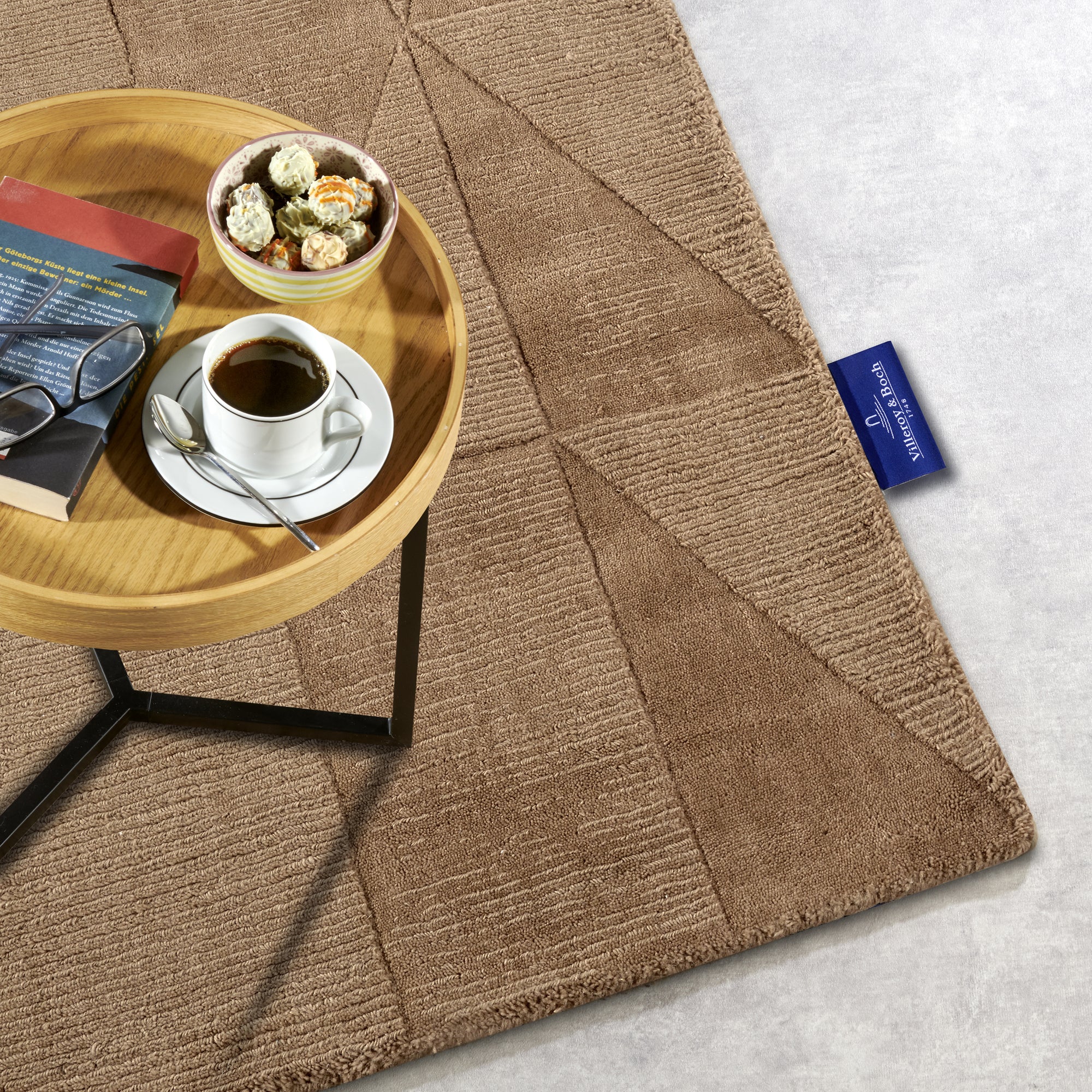 Tapis tissé à la main en laine Terracotta - Villeroy & Boch – STUDIO DECO