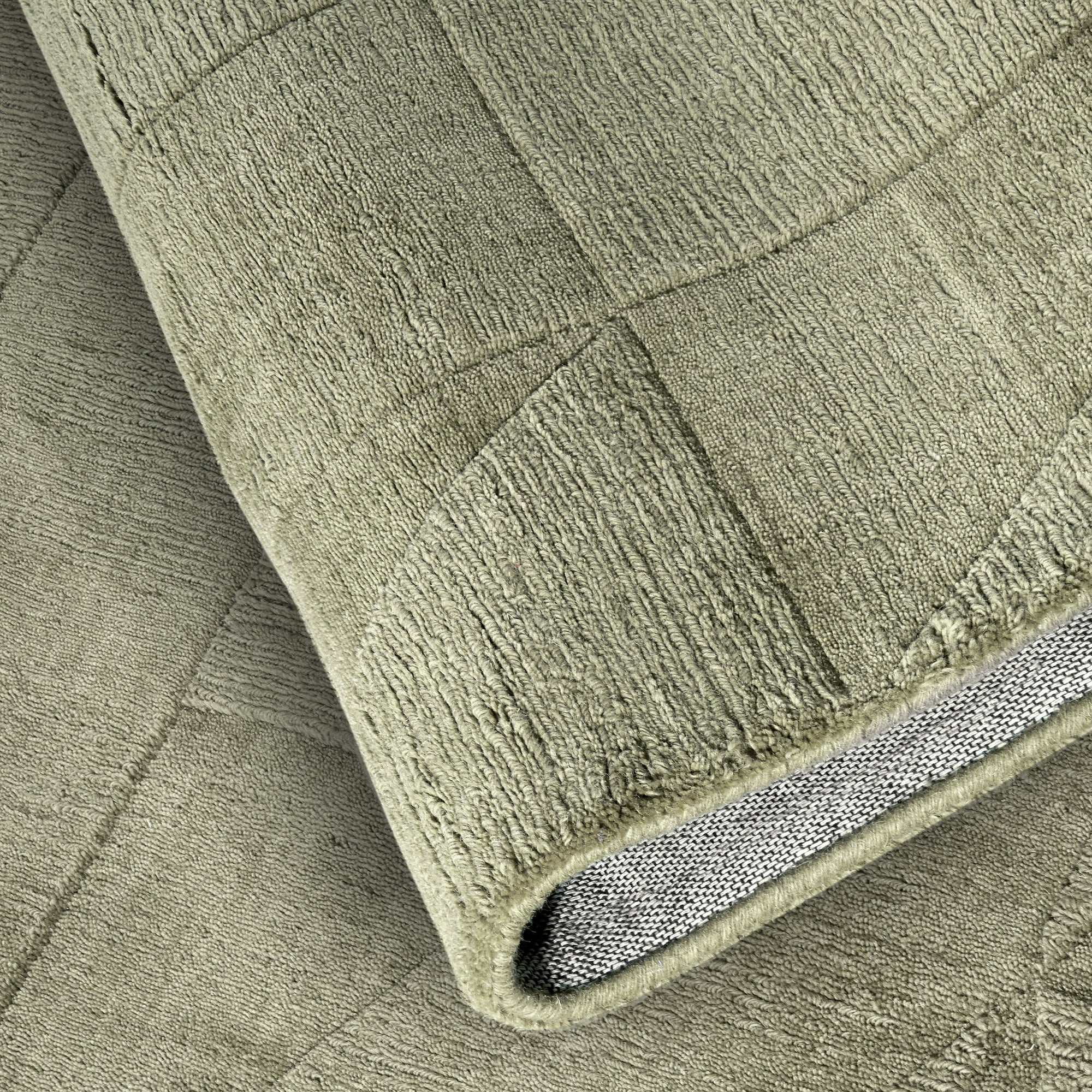 Tapis tissé à la main en laine Vert - Villeroy & Boch – STUDIO DECO