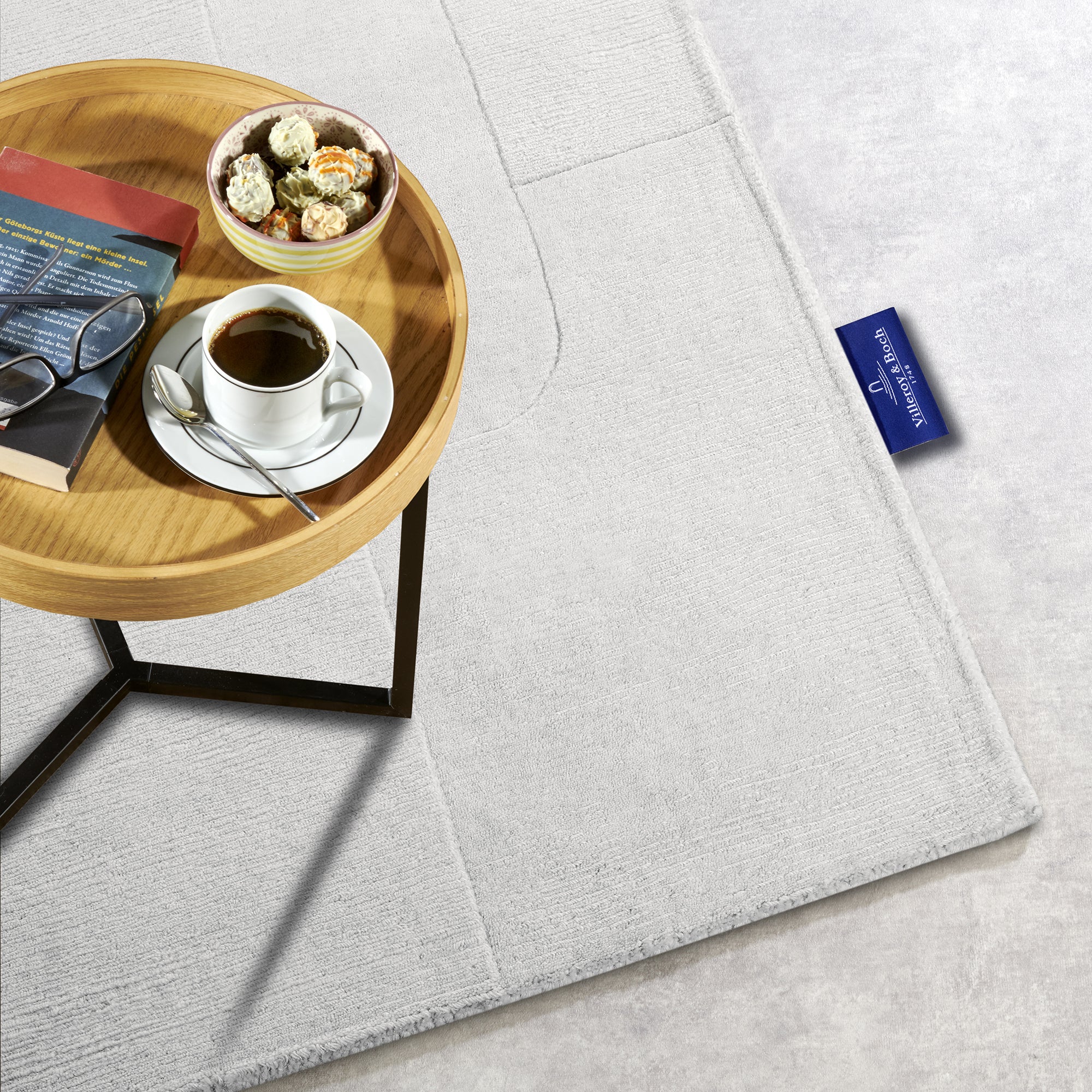 Tapis tissé à la main en laine Colette Crème - Villeroy & Boch – STUDIO DECO