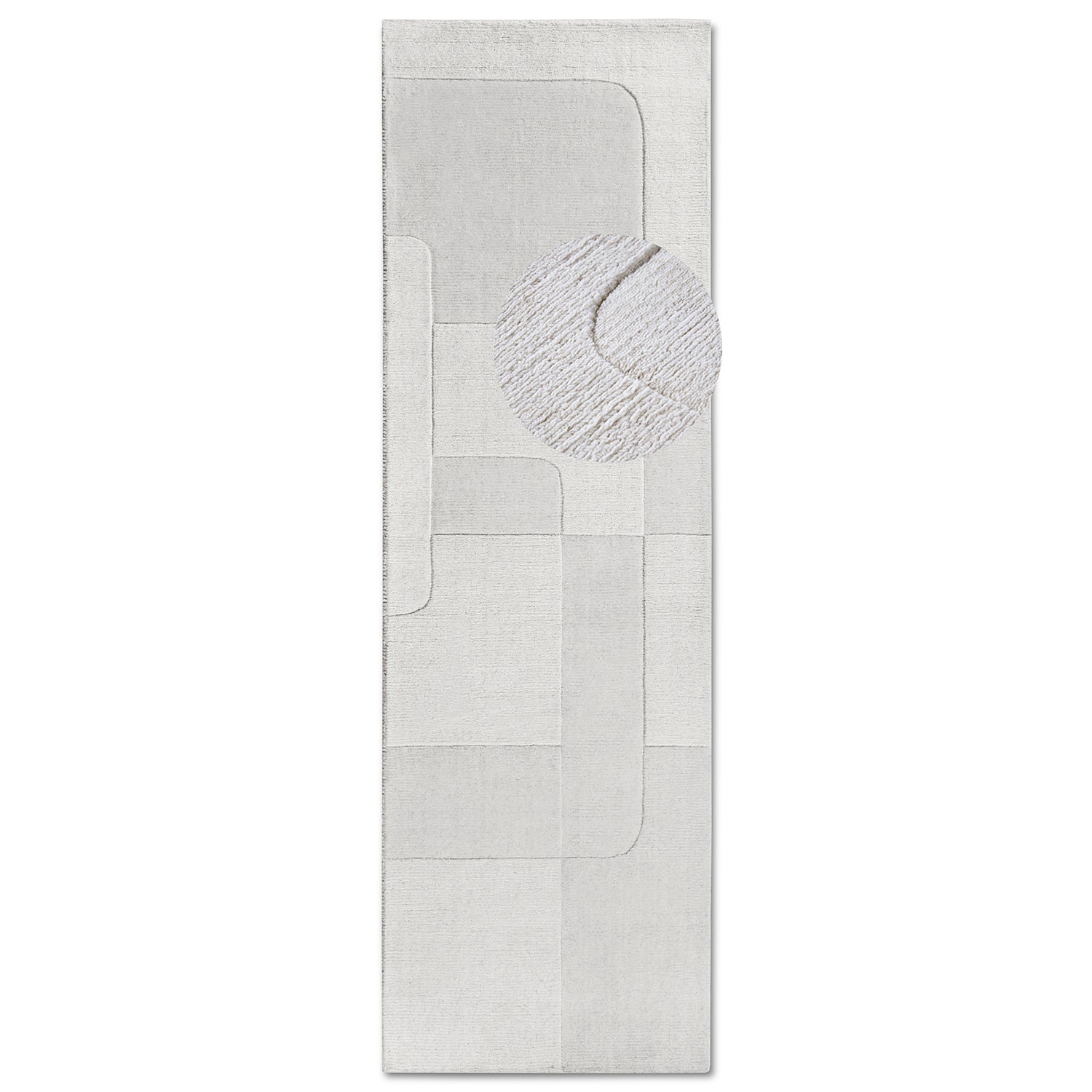 Tapis de couloir tissé à la main en laine Crème - Villeroy & Boch – STUDIO DECO