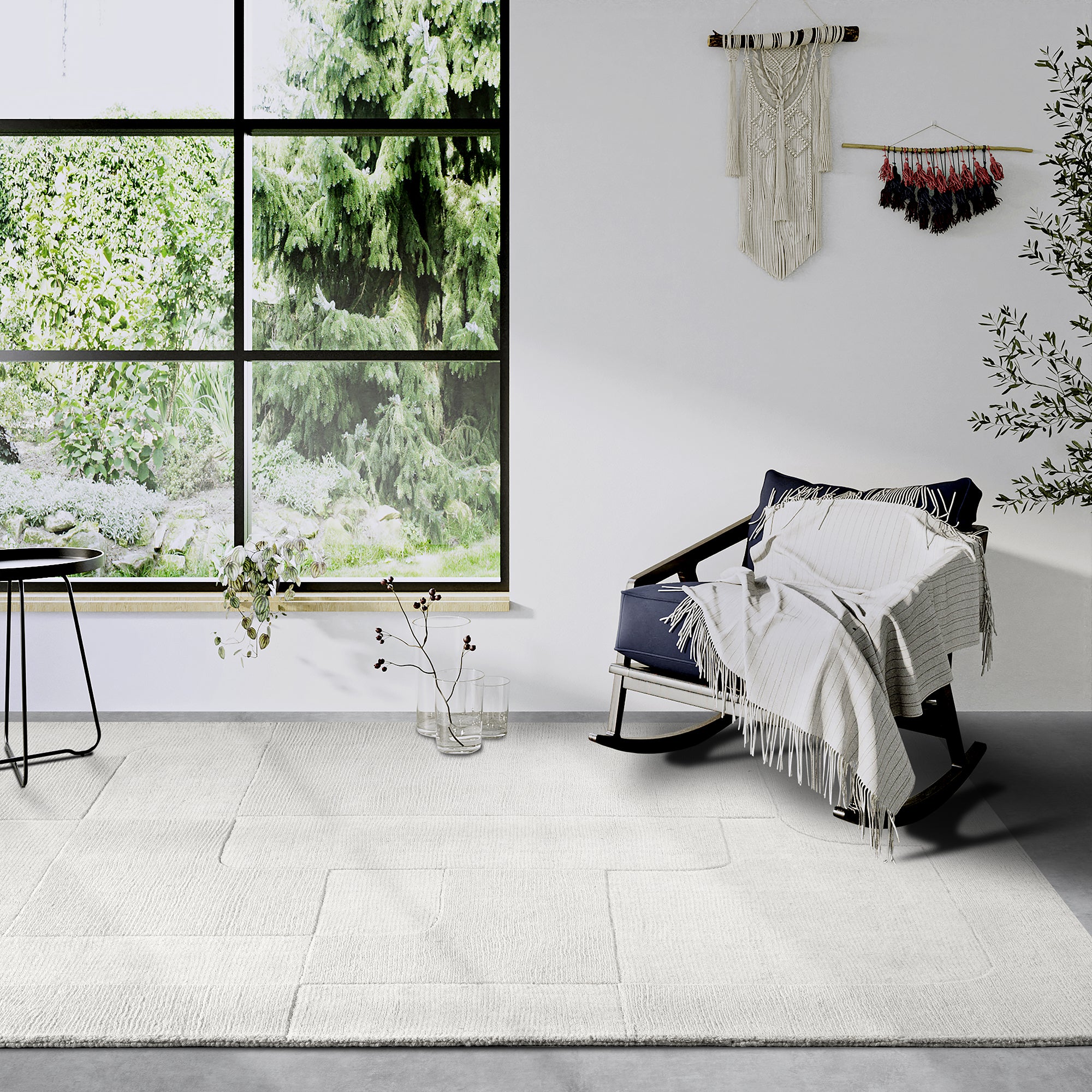 Tapis tissé à la main en laine Colette Crème - Villeroy & Boch – STUDIO DECO