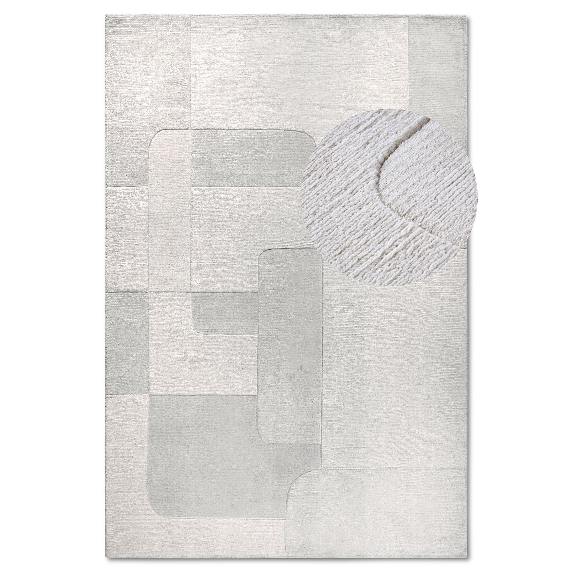 Tapis tissé à la main en laine Colette Crème - Villeroy & Boch – STUDIO DECO