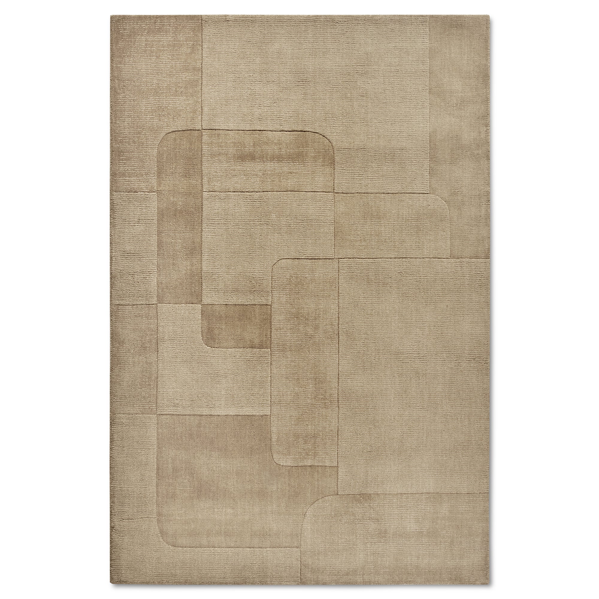 Tapis tissé à la main en laine Colette Beige - Villeroy &amp; Boch – STUDIO DECO