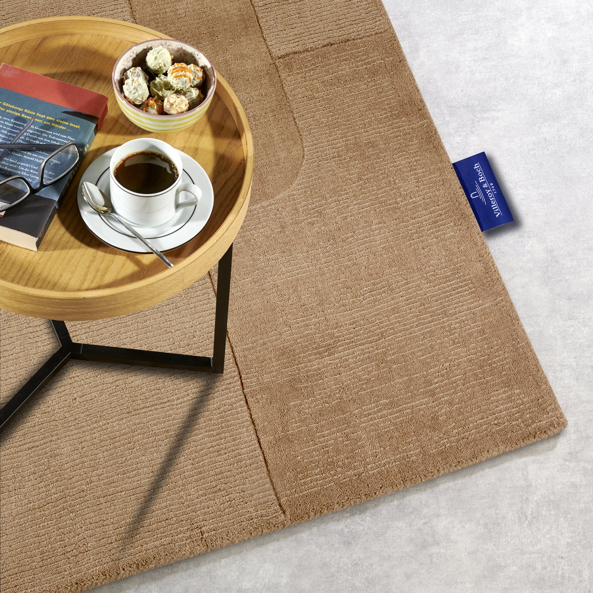 Tapis tissé à la main en laine Cuivre - Villeroy & Boch – STUDIO DECO