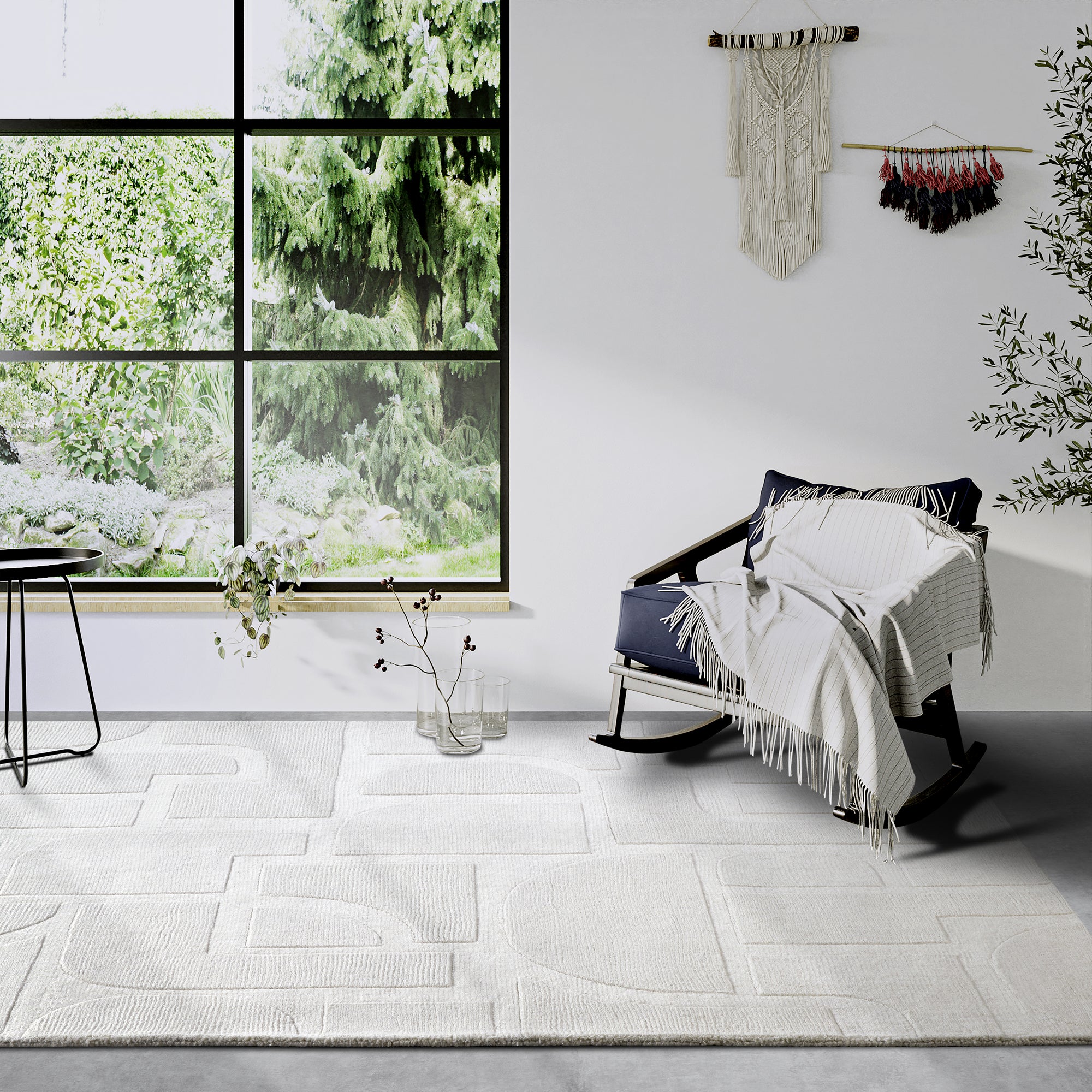 Tapis tissé à la main en laine Crème - Villeroy & Boch – STUDIO DECO