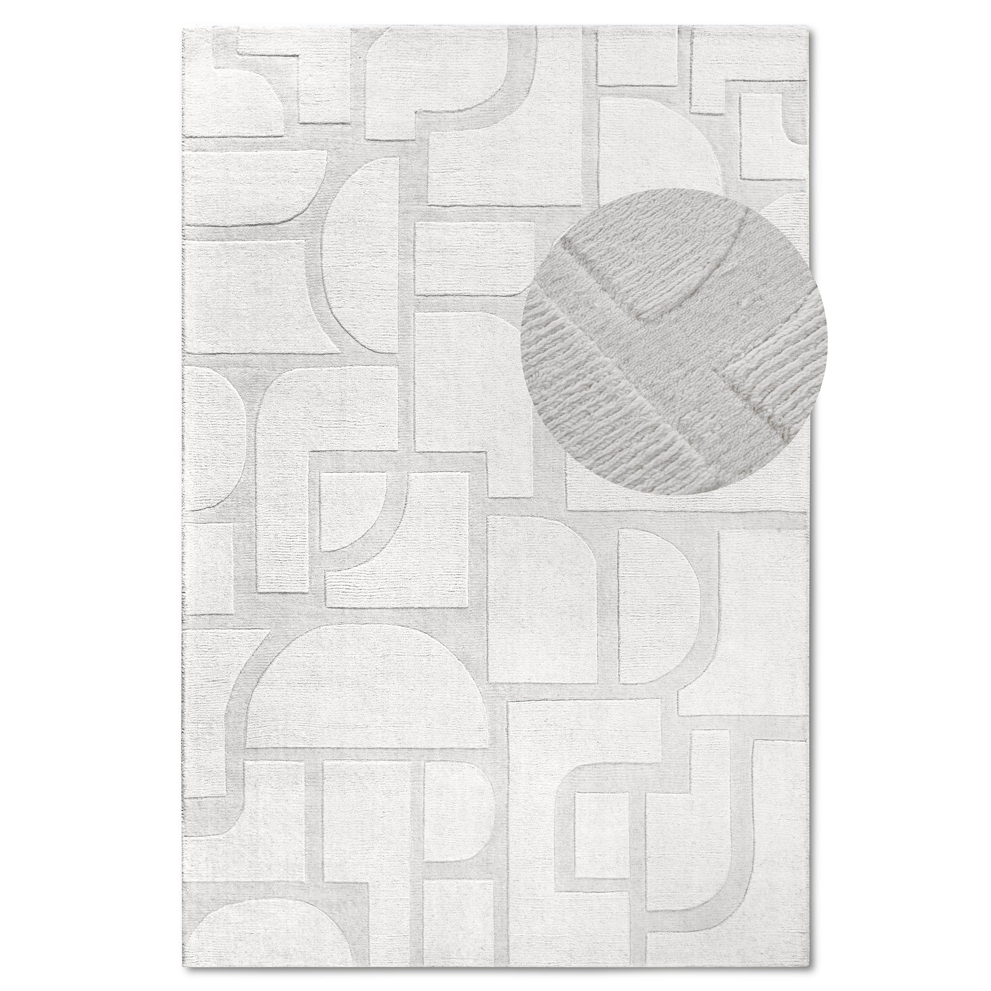 Tapis tissé à la main en laine Crème - Villeroy & Boch – STUDIO DECO