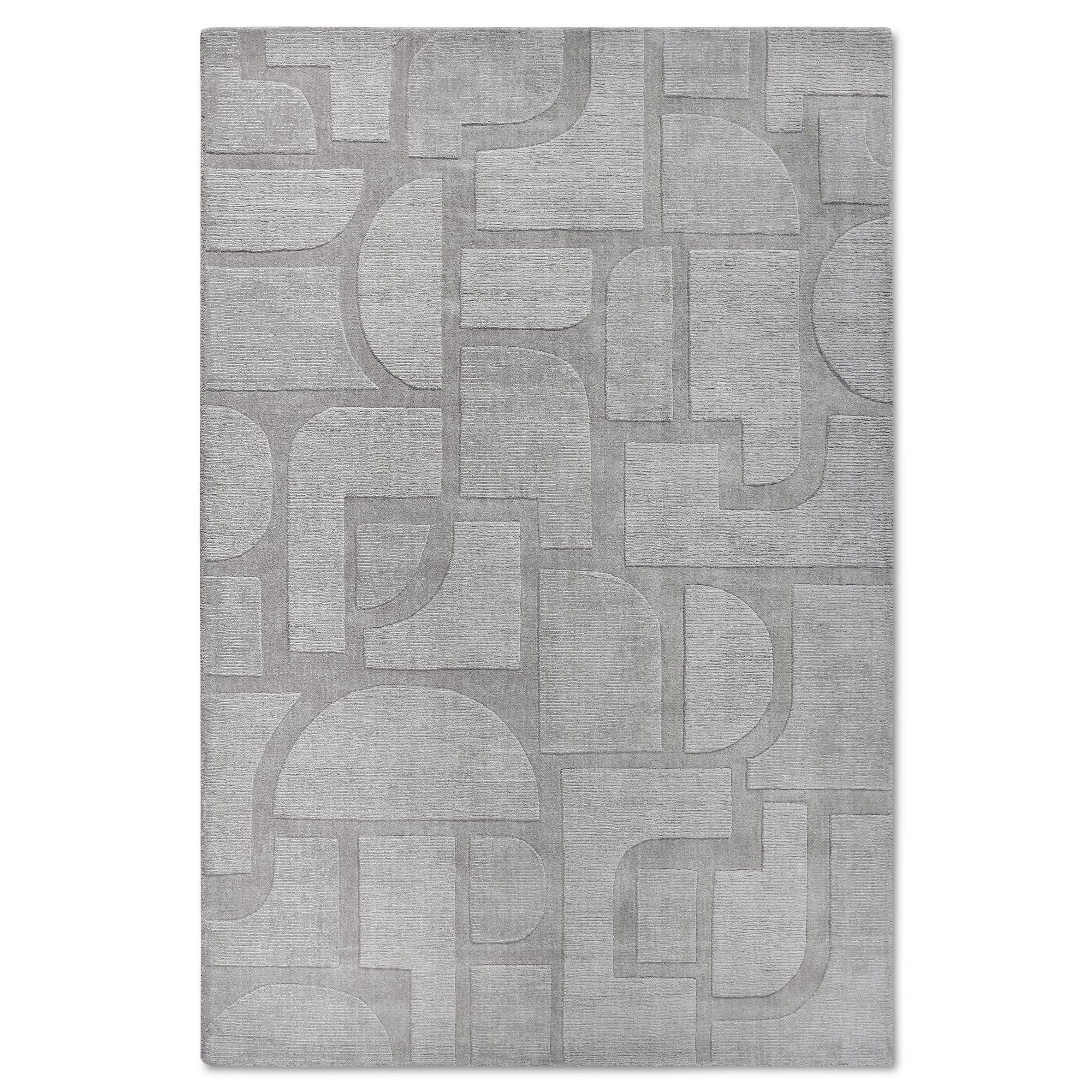 Tapis tissé à la main en laine Lexa Gris - Villeroy &amp; Boch – STUDIO DECO