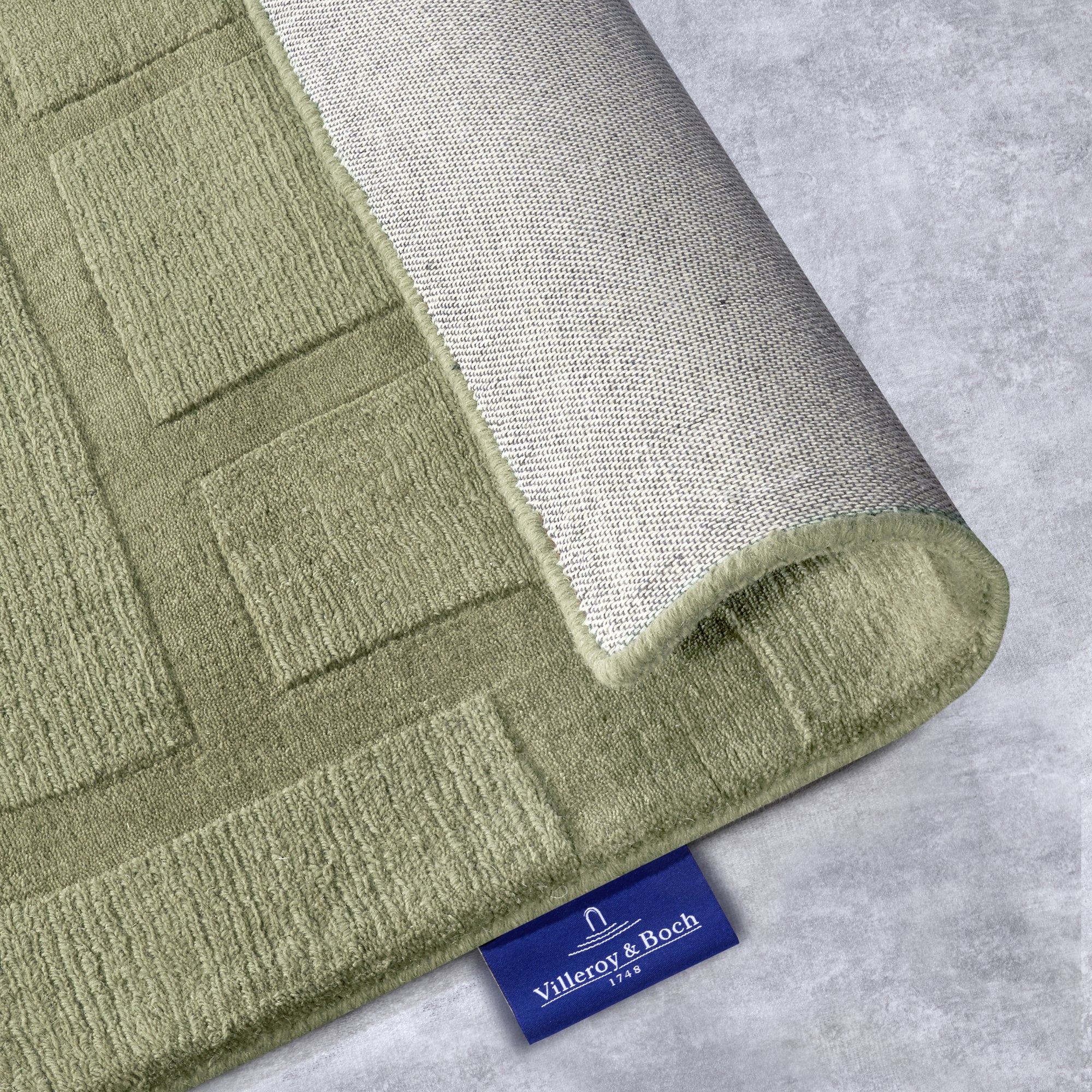 Tapis tissé à la main en laine Lexa Vert - Villeroy & Boch – STUDIO DECO