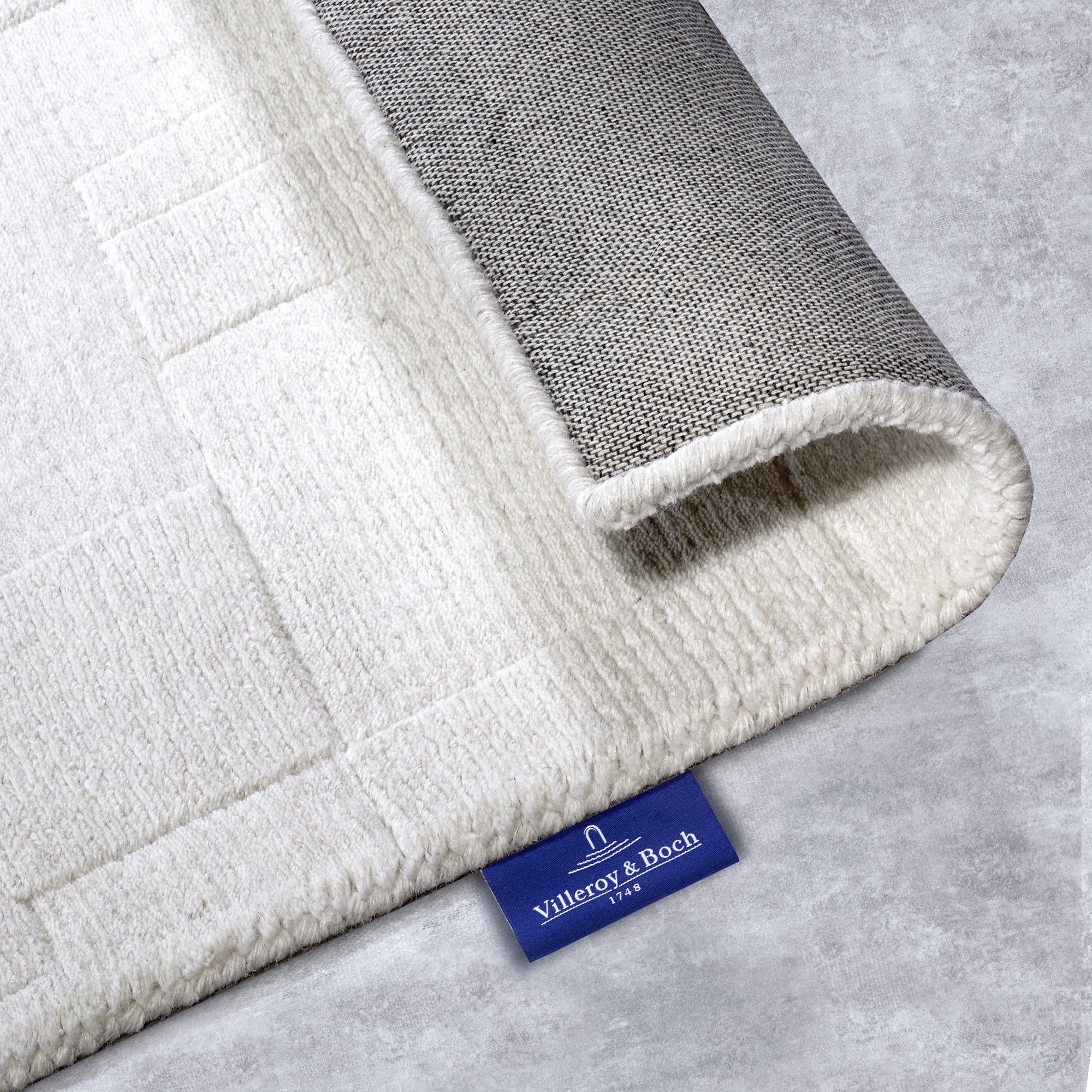 Tapis tissé à la main en laine Crème - Villeroy &amp; Boch – STUDIO DECO