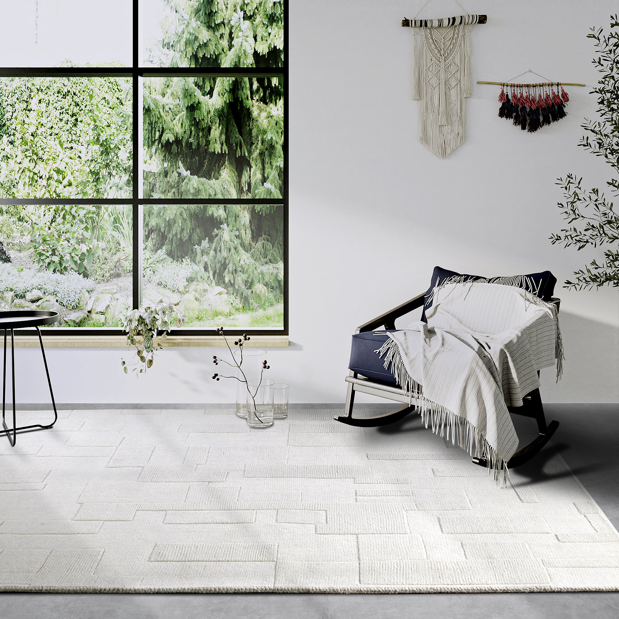 Tapis tissé à la main en laine Crème - Villeroy & Boch – STUDIO DECO