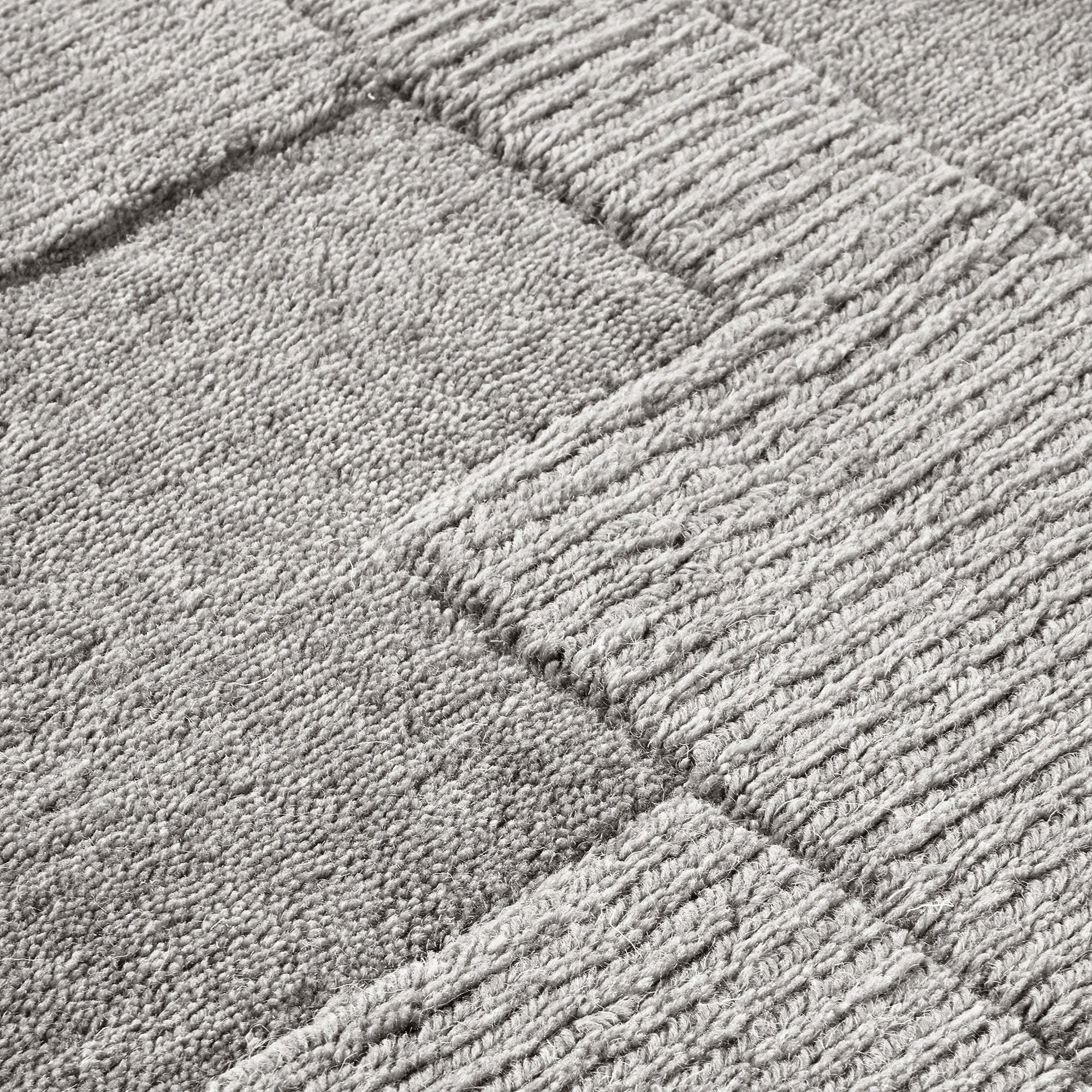 Tapis tissé à la main en laine Gris - Villeroy & Boch – STUDIO DECO