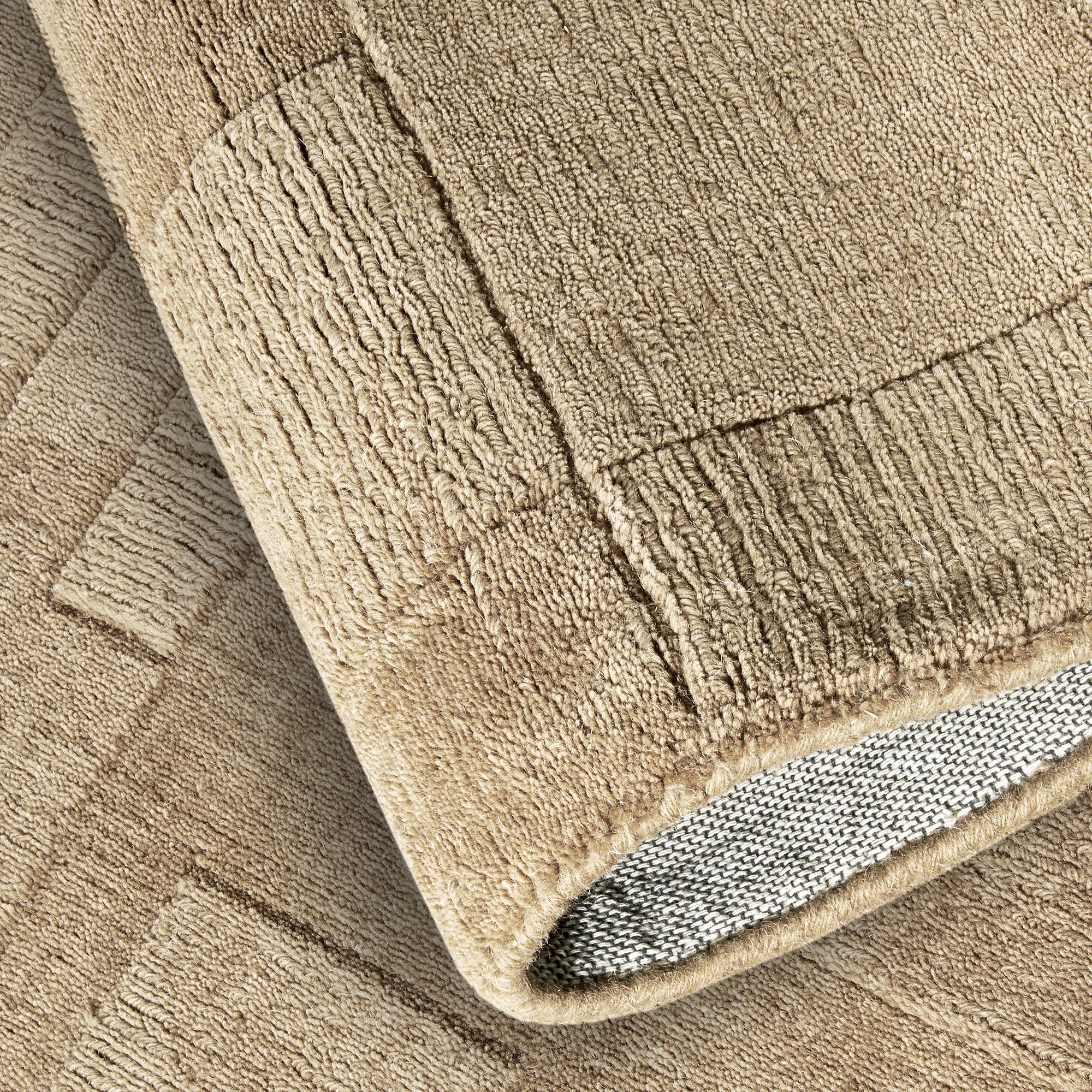 Tapis tissé à la main en laine Marron - Villeroy & Boch – STUDIO DECO