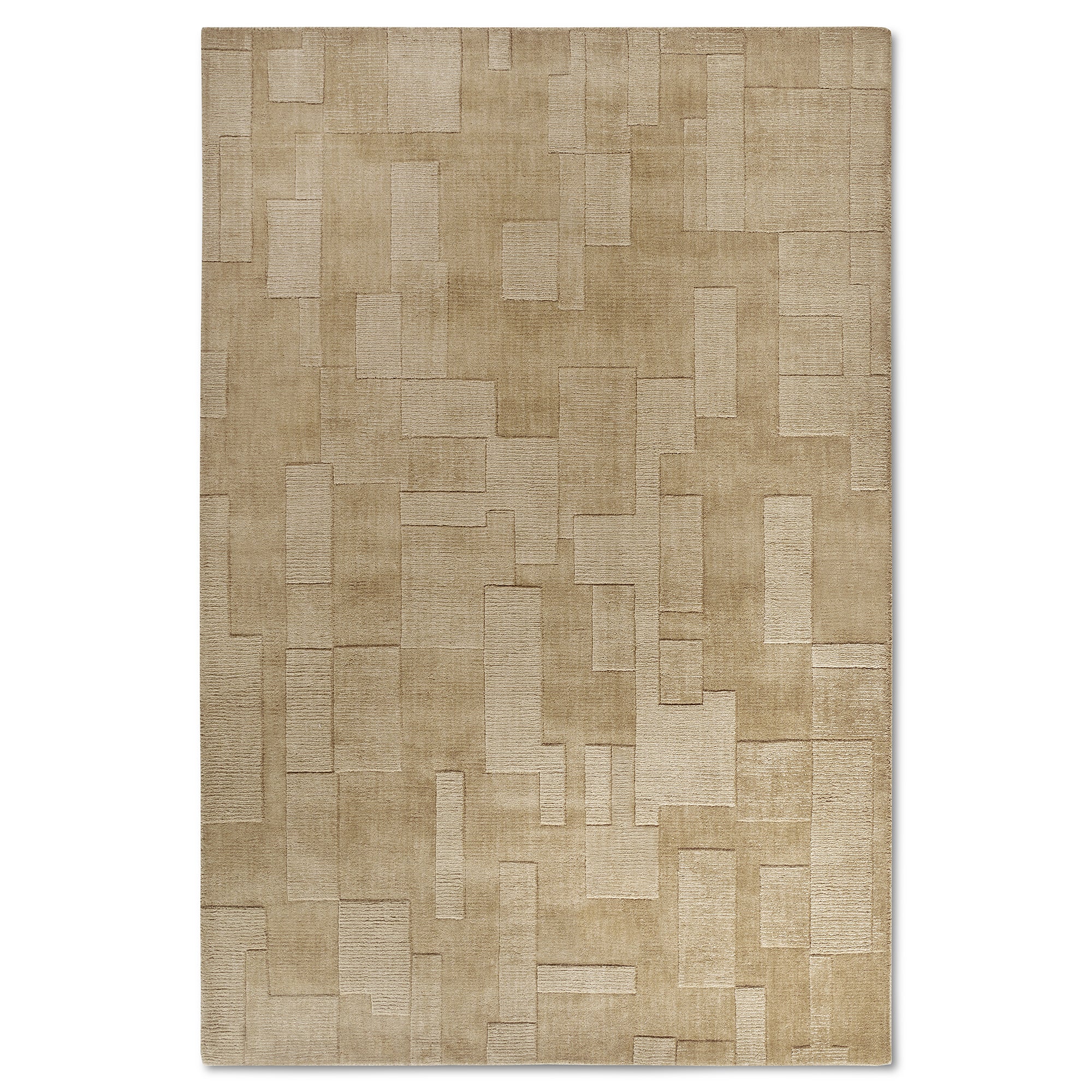 Tapis tissé à la main en laine Marron - Villeroy &amp; Boch – STUDIO DECO