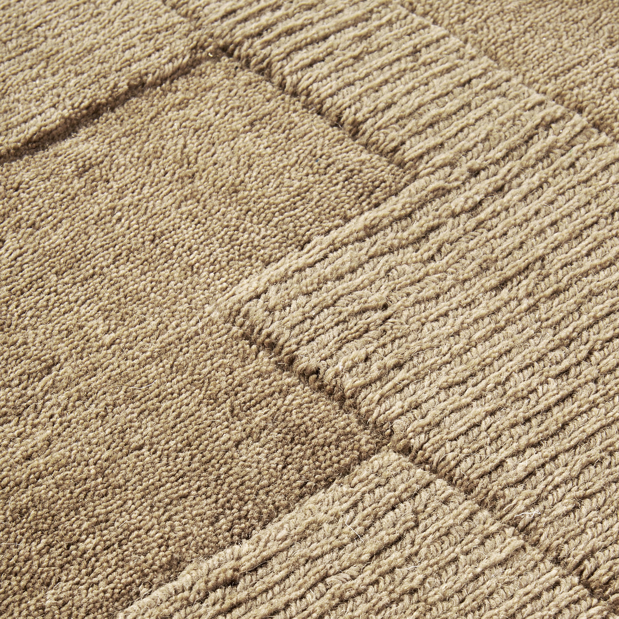 Tapis tissé à la main en laine Marron - Villeroy & Boch – STUDIO DECO