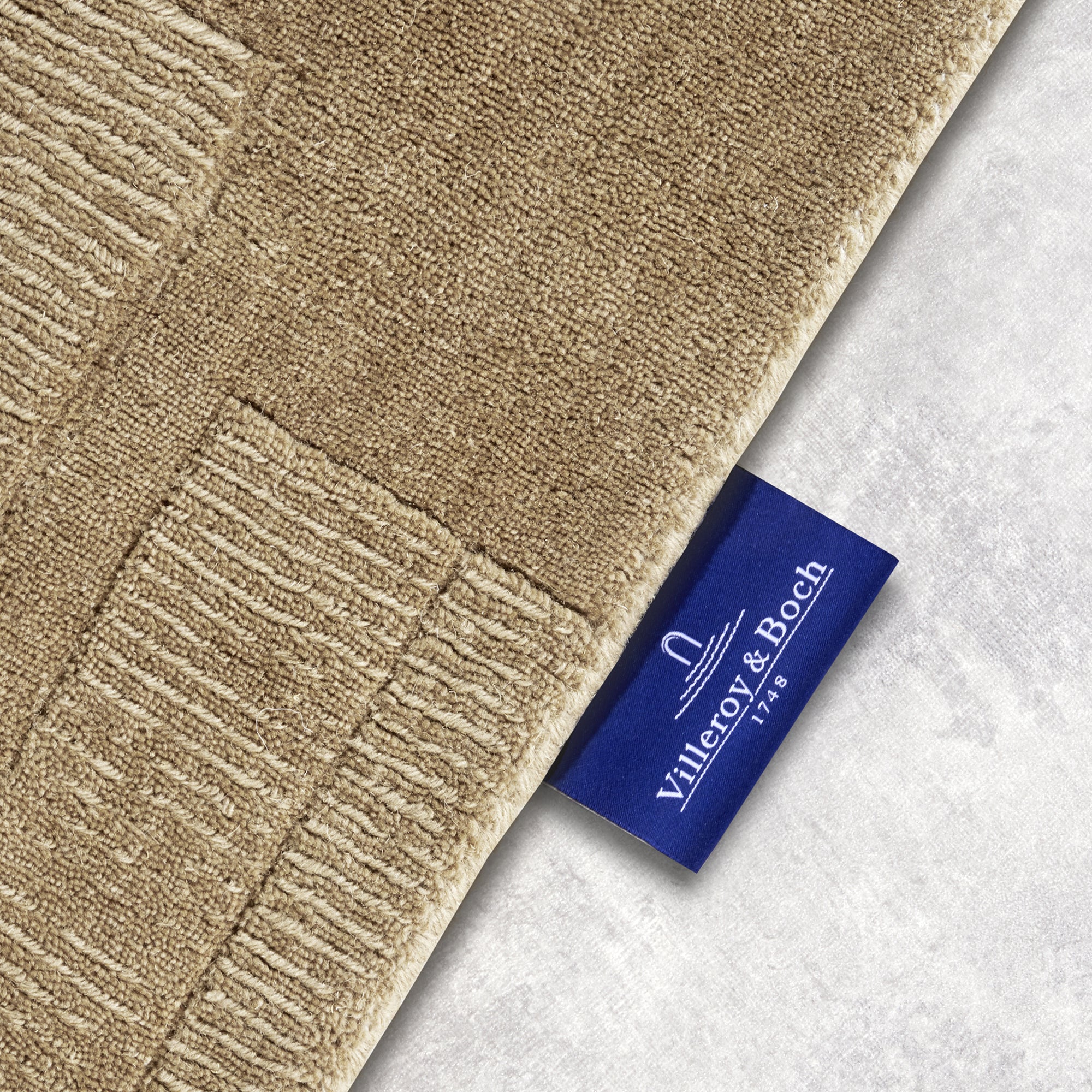 Tapis tissé à la main en laine Marron - Villeroy & Boch – STUDIO DECO