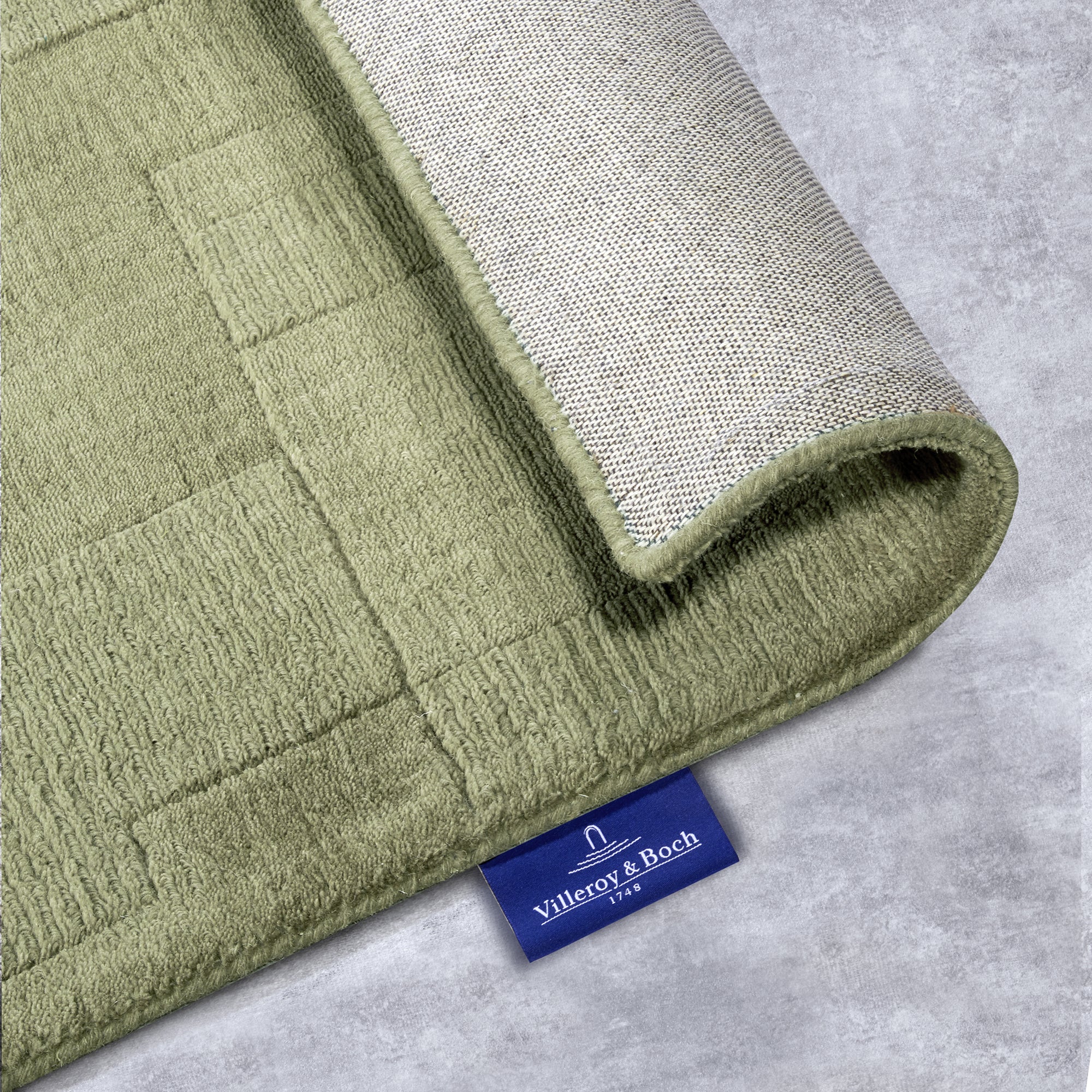 Tapis tissé à la main en laine Vert - Villeroy &amp; Boch – STUDIO DECO