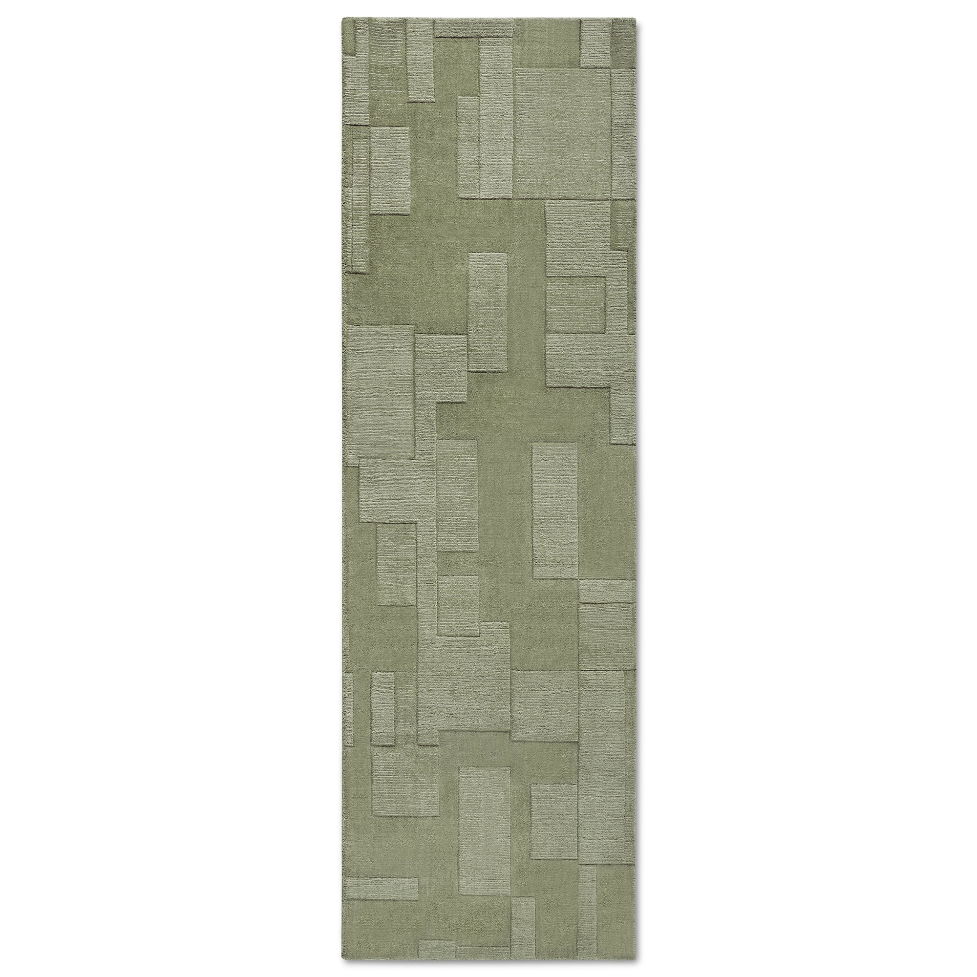 Tapis tissé à la main en laine Vert - Villeroy &amp; Boch – STUDIO DECO