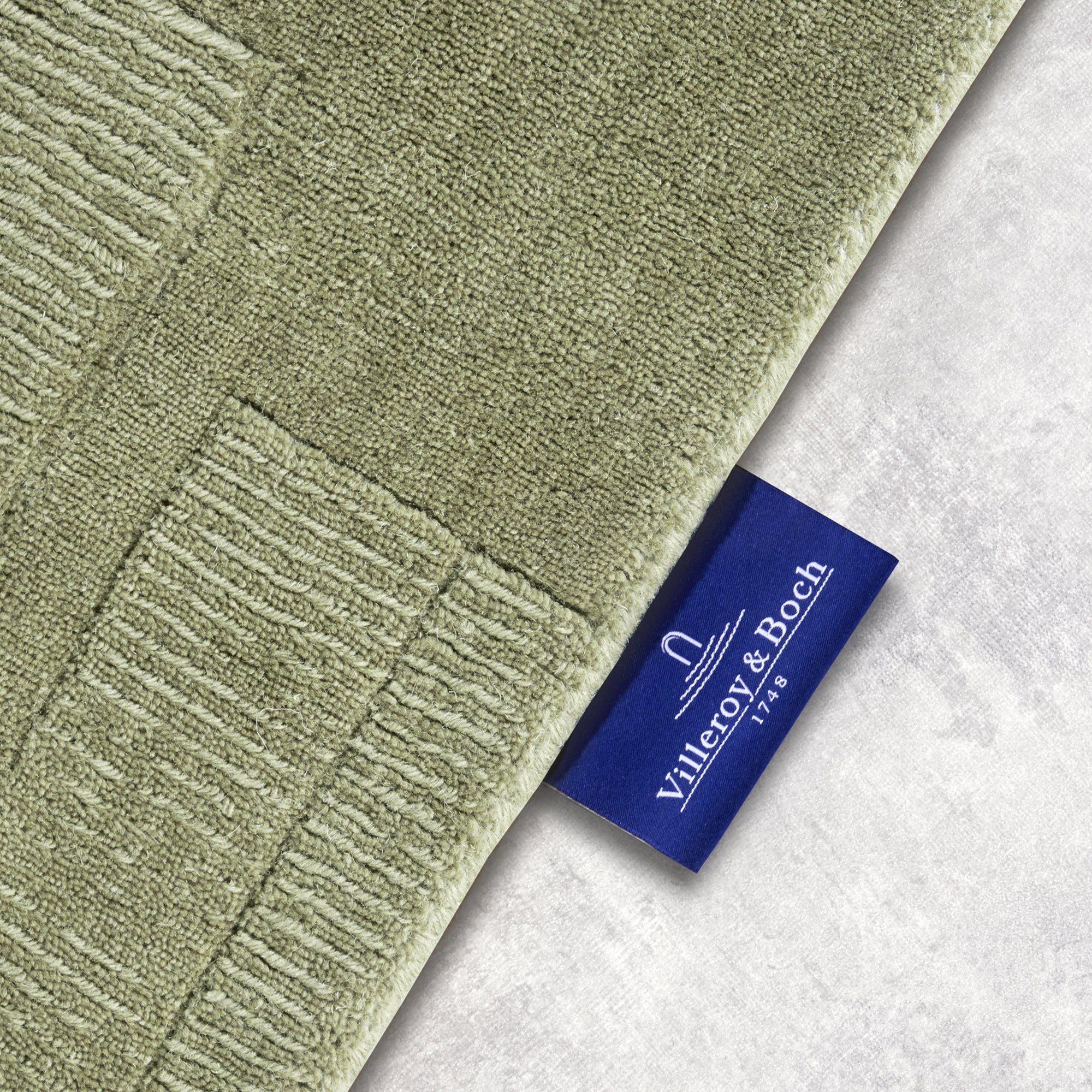 Tapis tissé à la main en laine Vert - Villeroy & Boch – STUDIO DECO