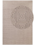 Tapis en relief 3D Crème et Beige - ELLE Décoration – STUDIO DECO