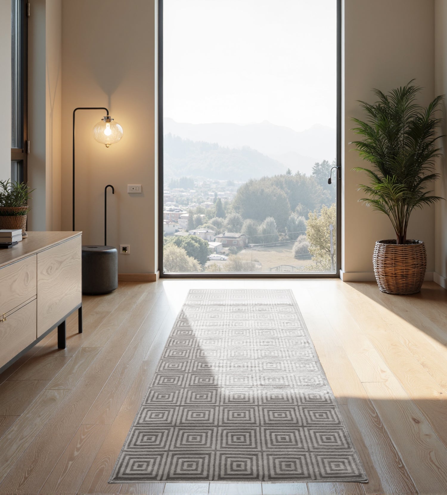 Tapis en relief 3D Gris et Crème - ELLE Décoration – STUDIO DECO