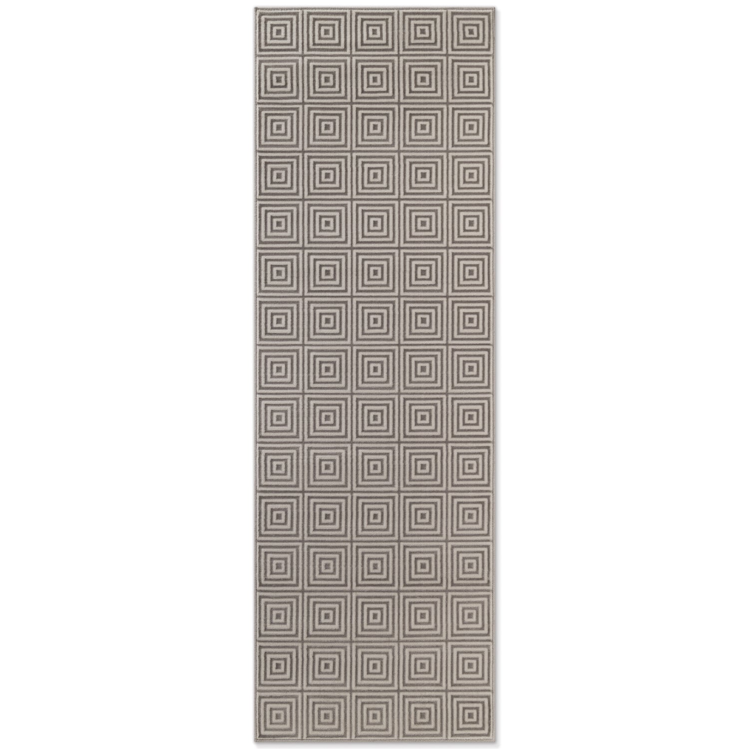 Tapis en relief 3D Gris et Crème - ELLE Décoration – STUDIO DECO