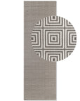 Tapis en relief 3D Gris et Crème - ELLE Décoration – STUDIO DECO