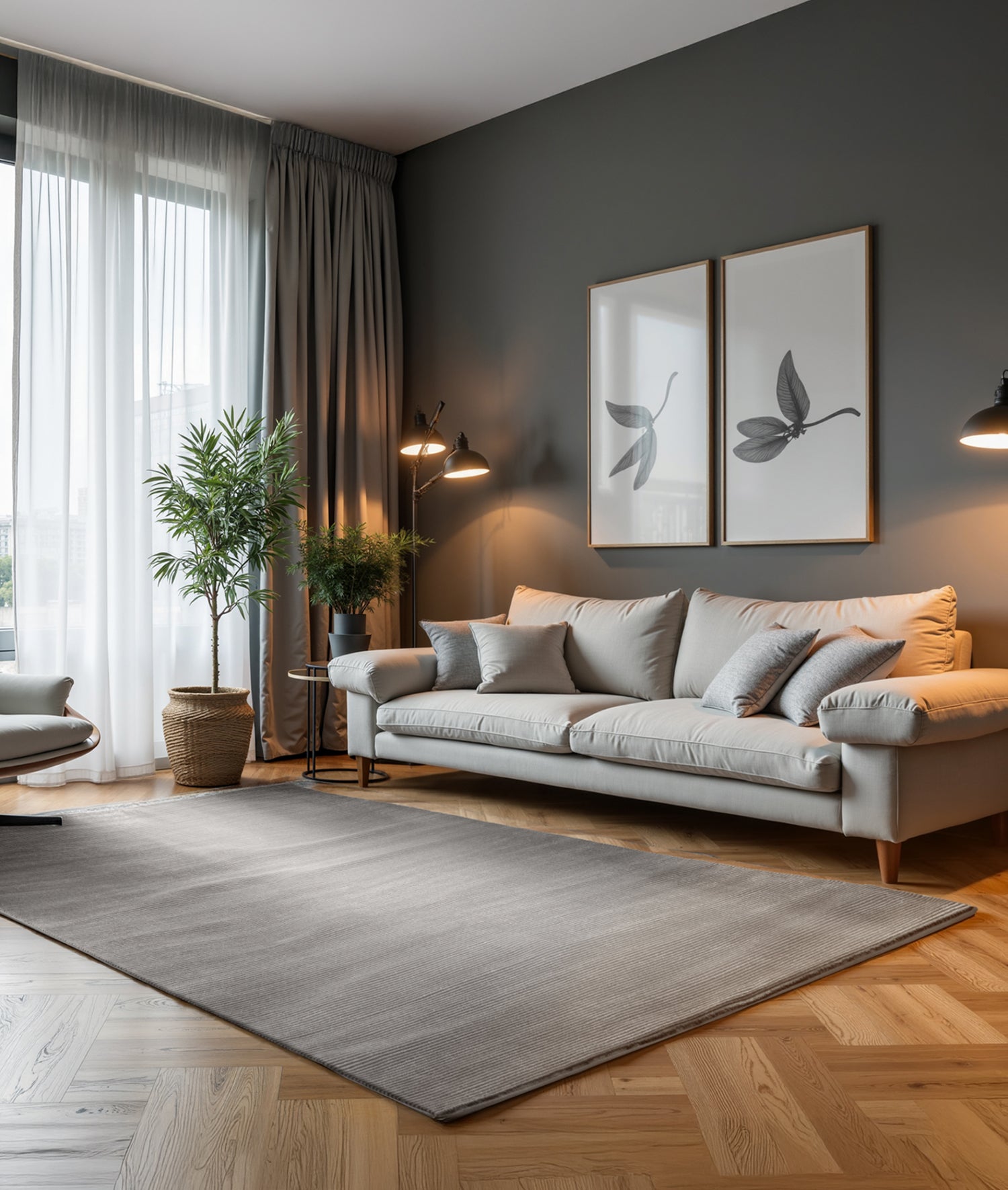 Tapis en relief Lignes Beige - ELLE Décoration – STUDIO DECO