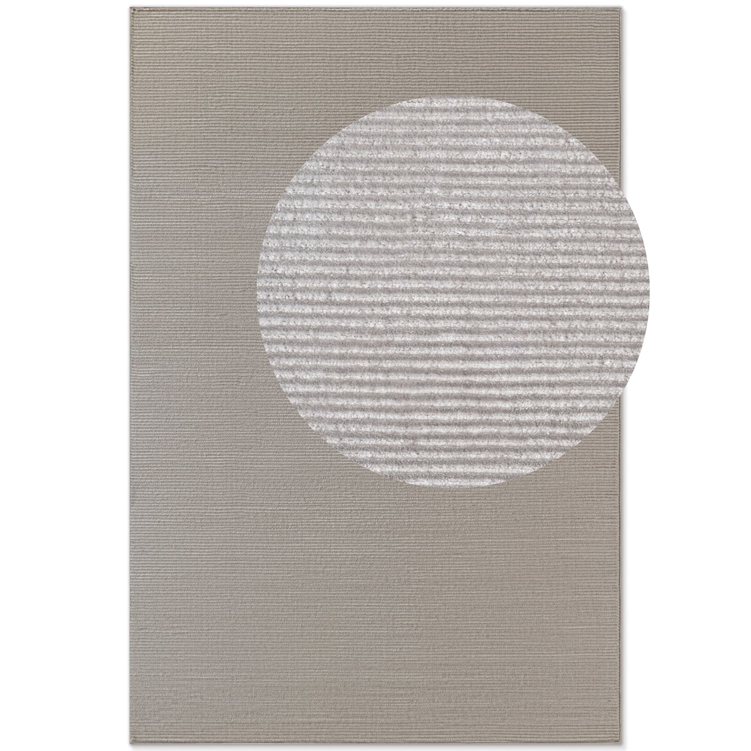 Tapis en relief Lignes Beige - ELLE Décoration – STUDIO DECO
