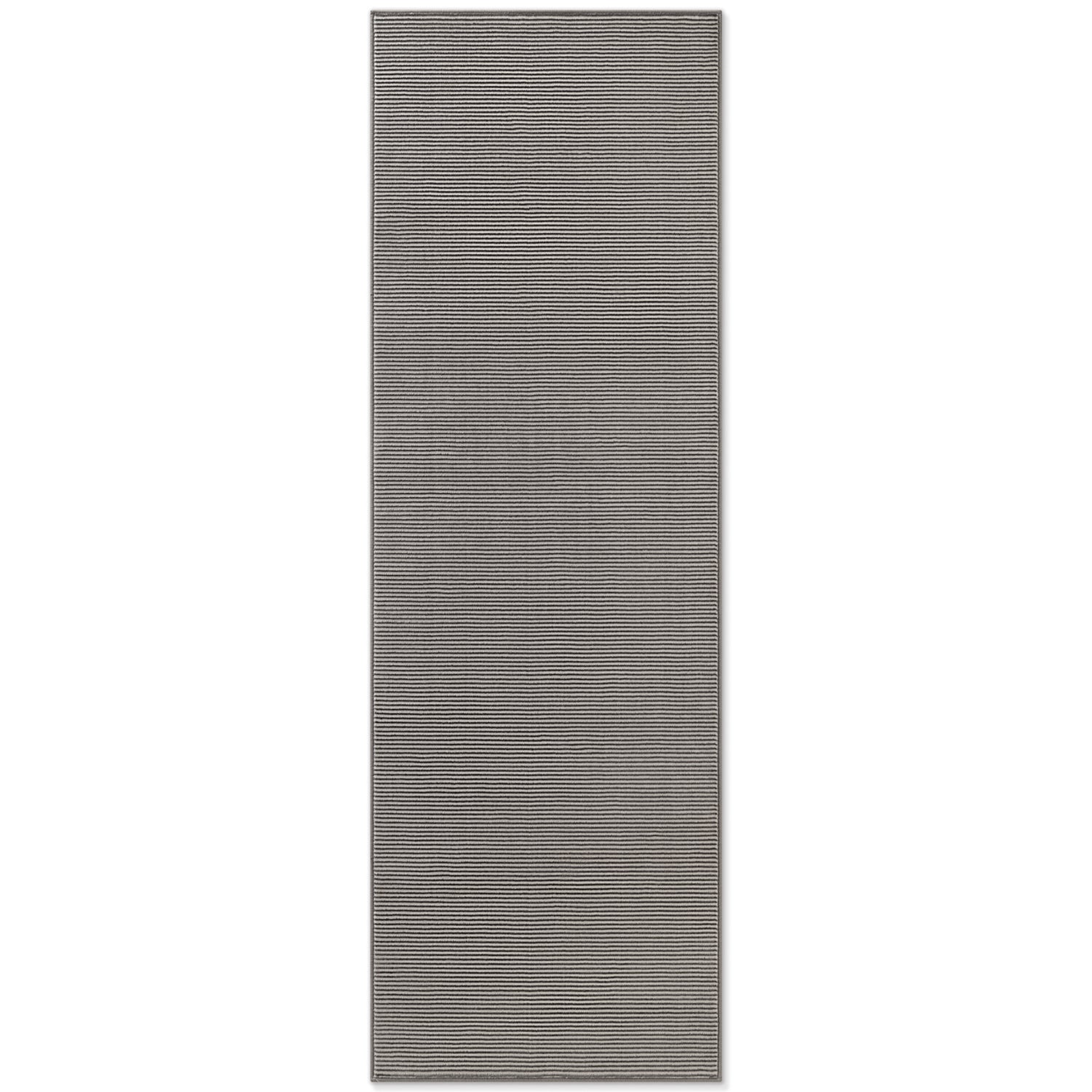 Tapis en relief Lignes Anthracite - ELLE Décoration – STUDIO DECO