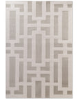 Tapis en relief Abtrait Crème Gris - ELLE Décoration – STUDIO DECO
