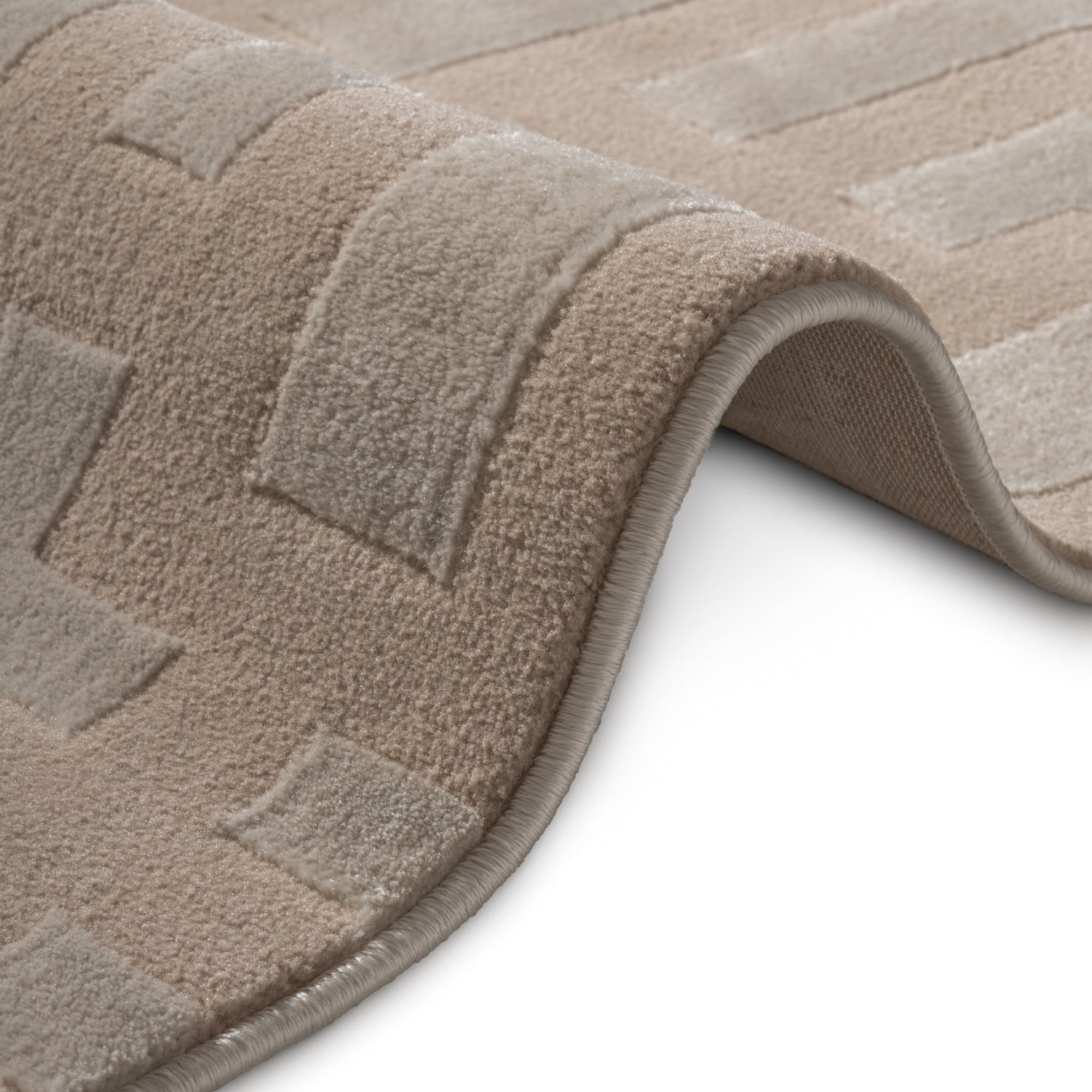 Tapis en relief Abtrait Beige - ELLE Décoration – STUDIO DECO