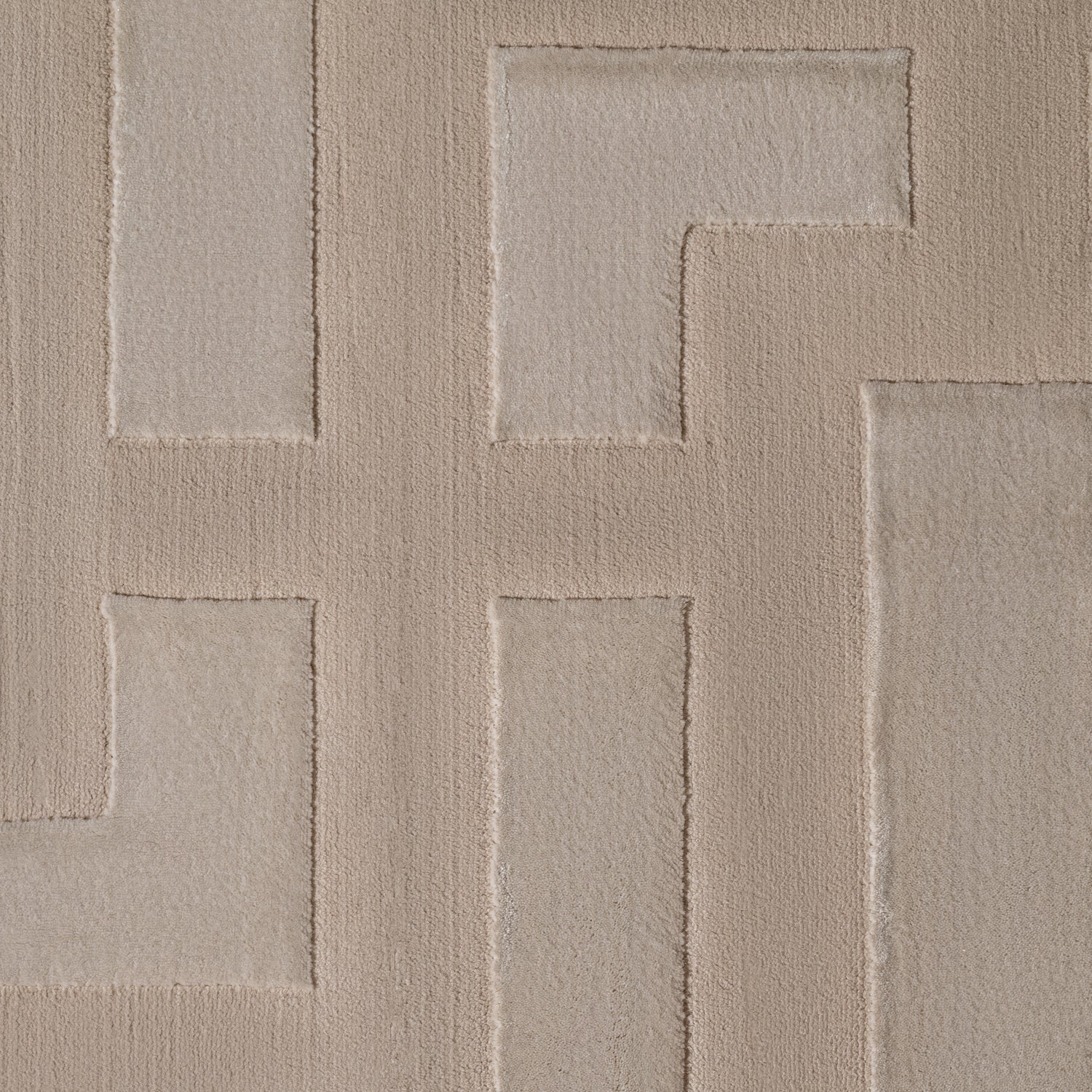 Tapis en relief Abtrait Beige - ELLE Décoration – STUDIO DECO