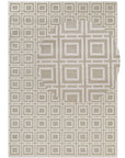 Tapis en relief Carrés Crème - ELLE Décoration – STUDIO DECO