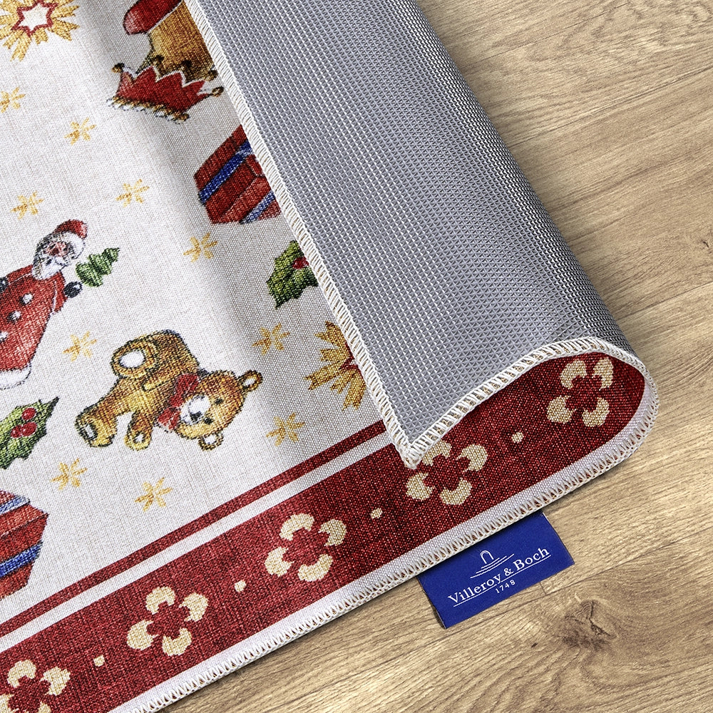Tapis De Noël Wonderland Rouge 160x230cm